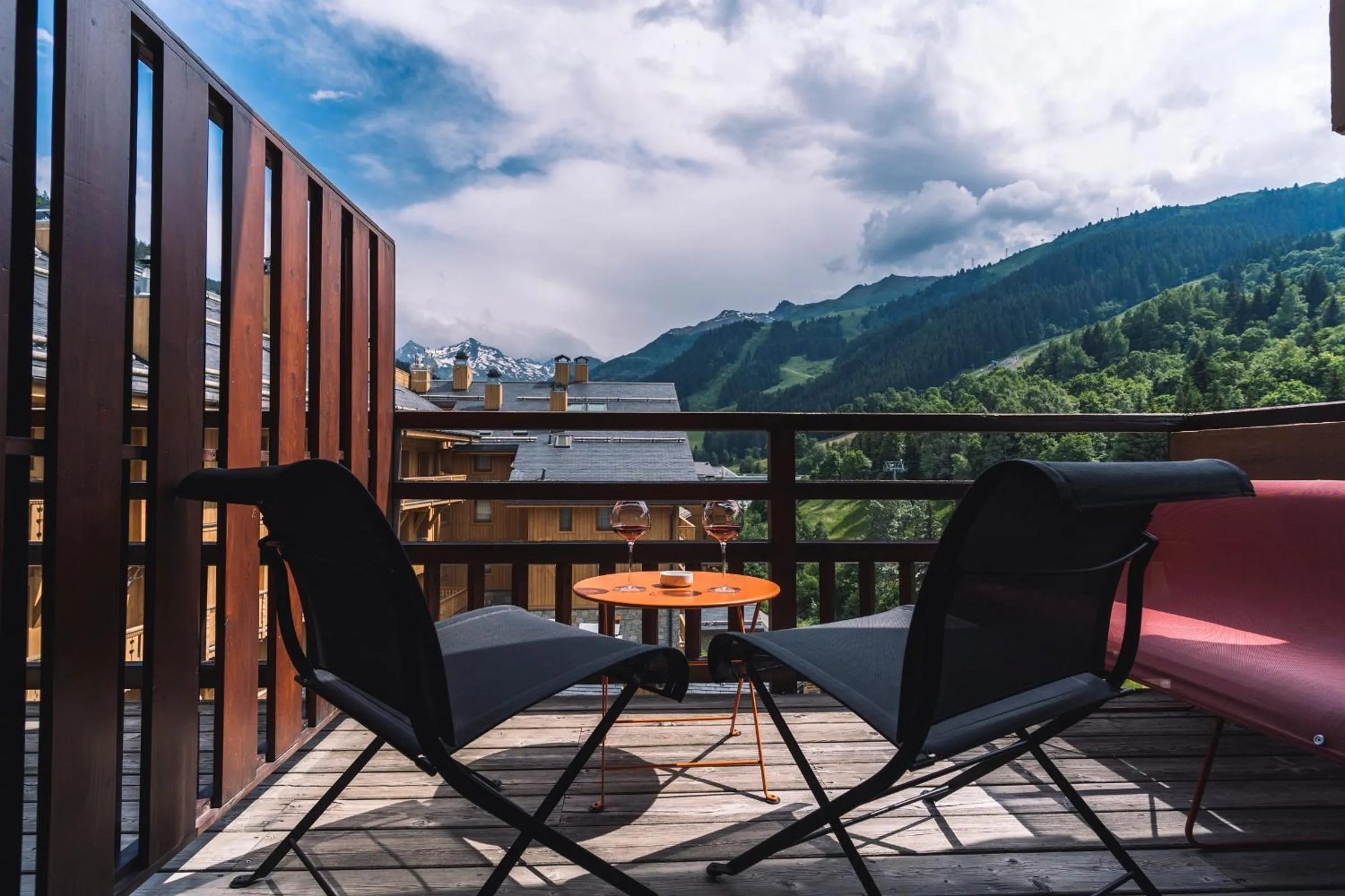 Balcony/Terrace in Hotel Le Savoy