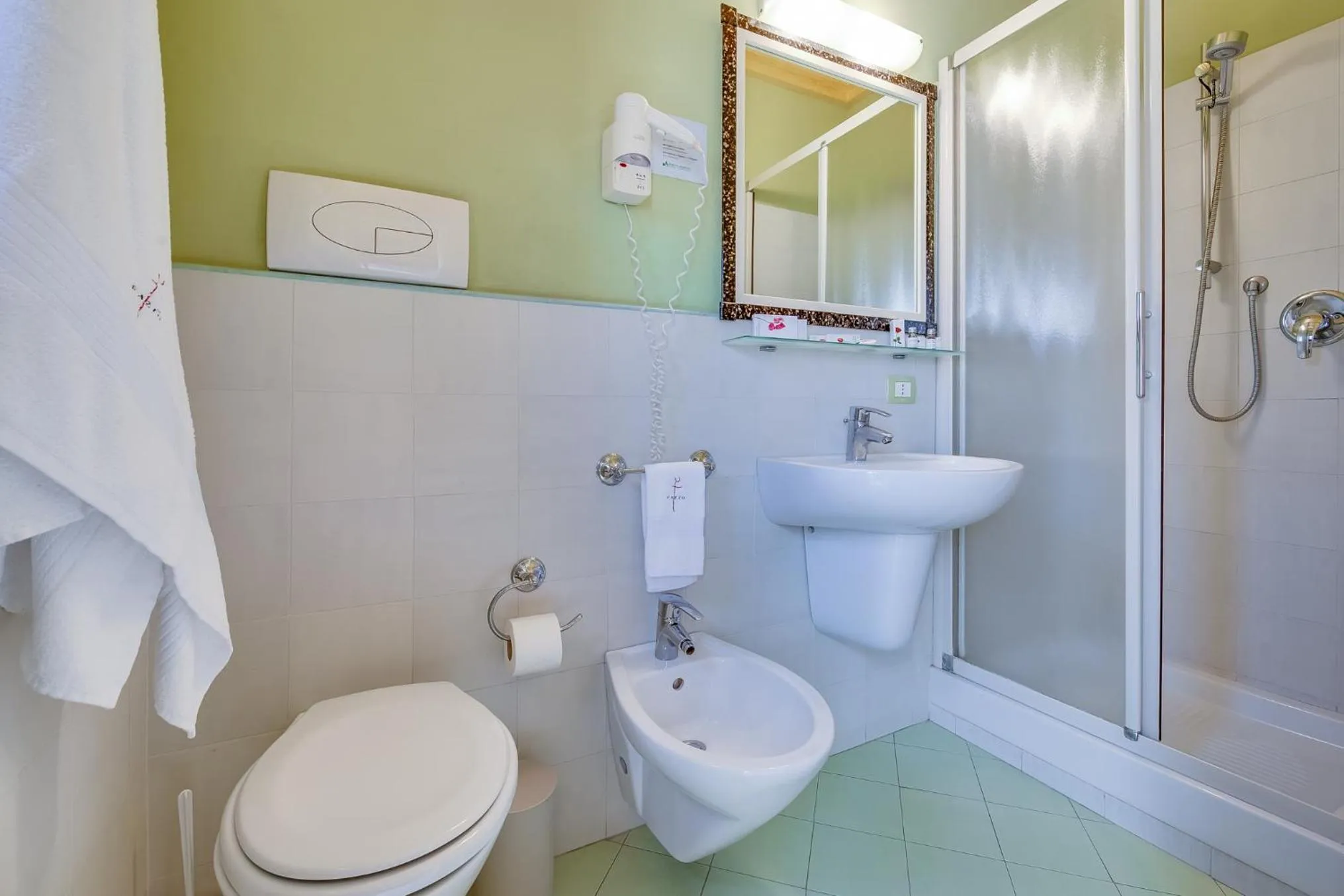 Bathroom in Fazio Rooms