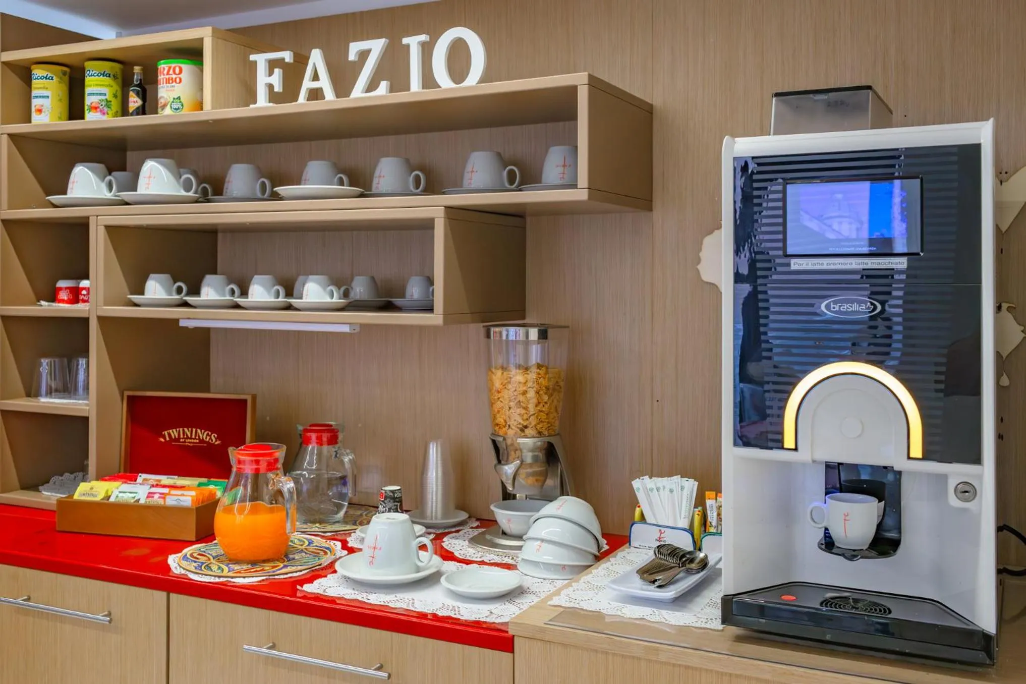 Breakfast in Fazio Rooms