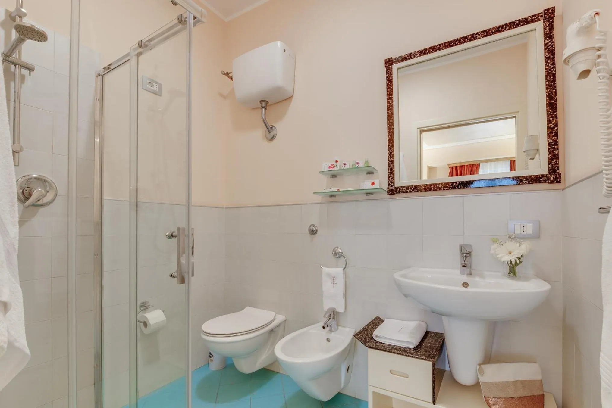 Bathroom in Fazio Rooms