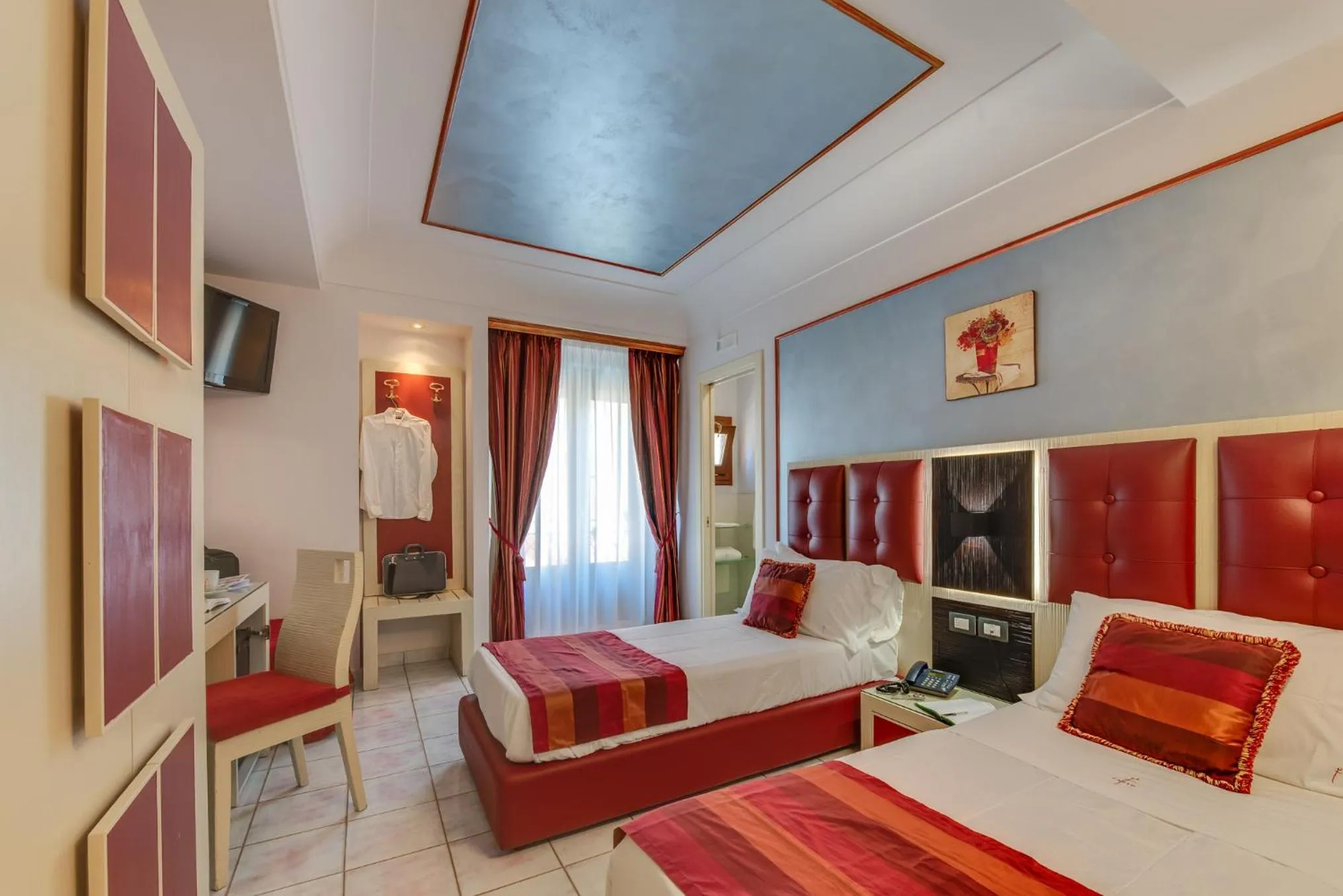 Bedroom, Bed in Fazio Rooms