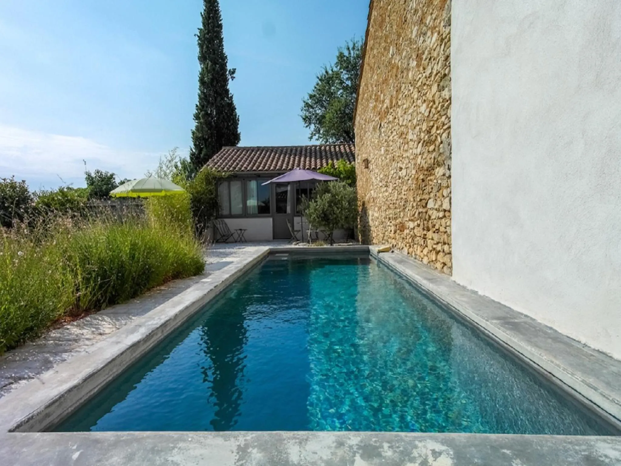 Garden in Oustau du Ventoux
