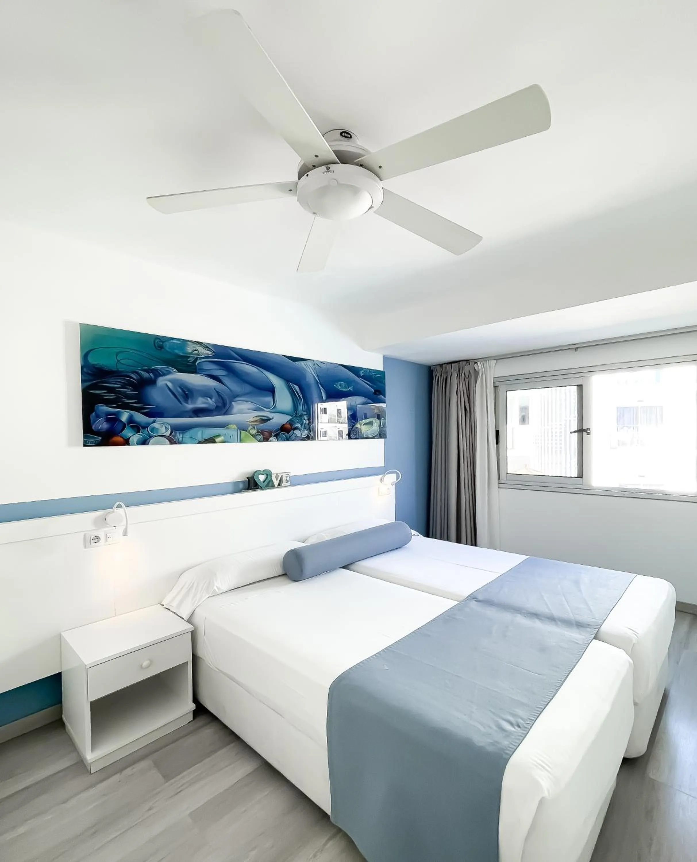 Bed in Corralejo Surfing Colors Hotel&Apartments