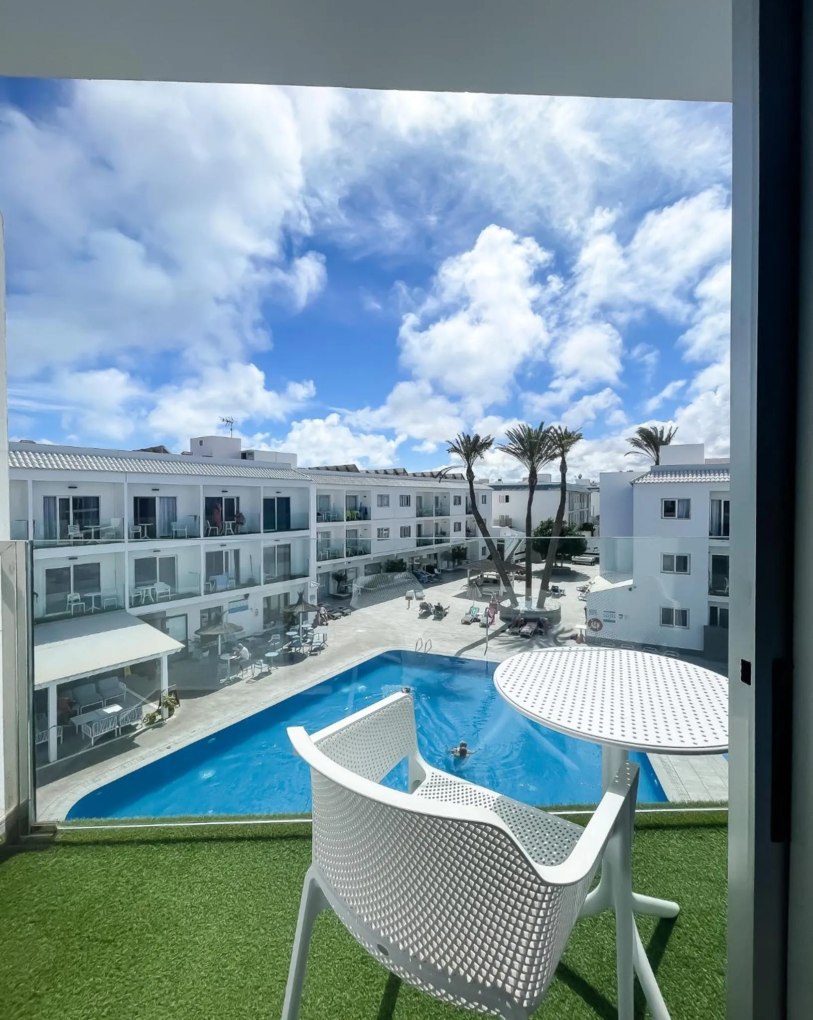 Balcony/Terrace in Corralejo Surfing Colors Hotel&Apartments