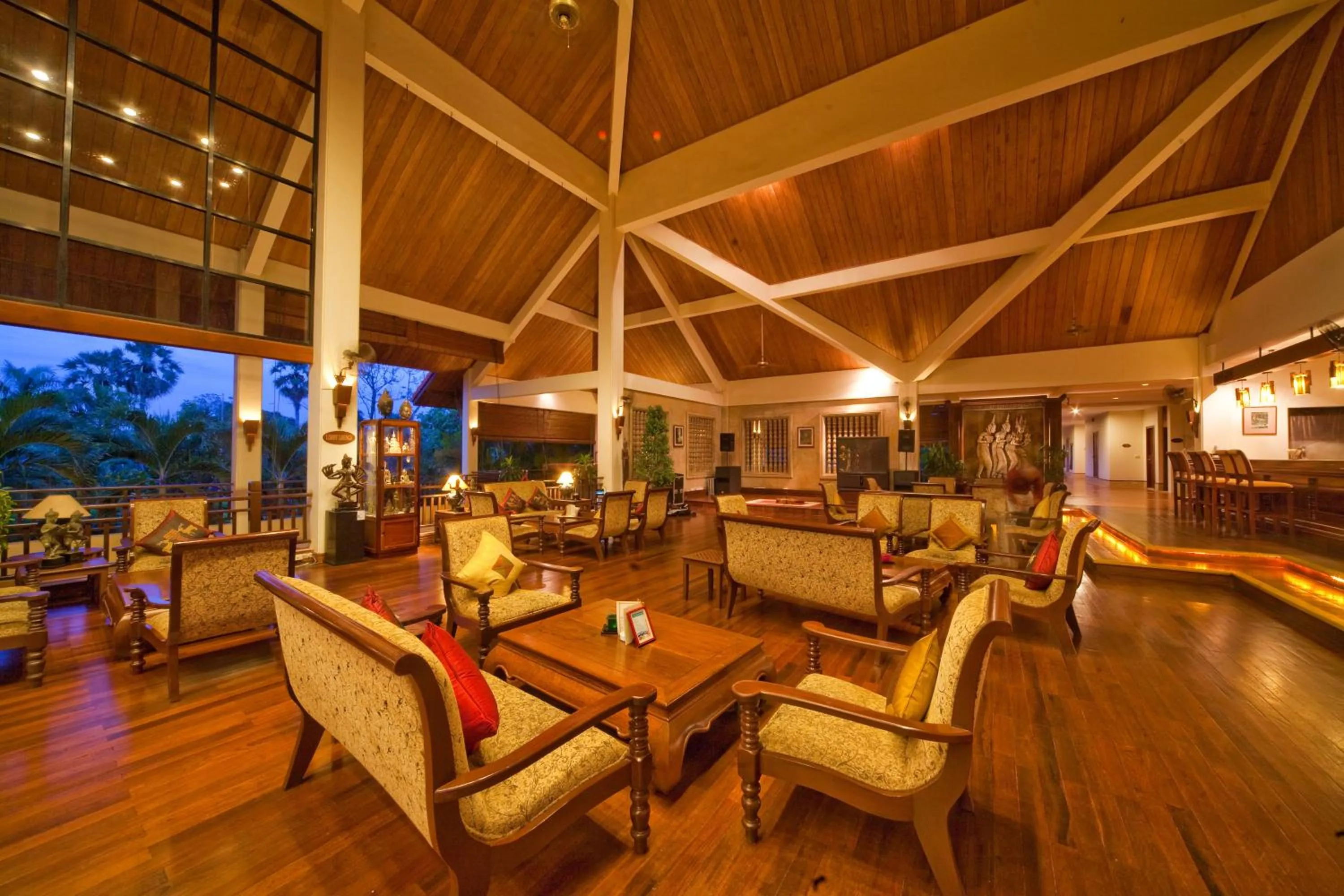Seating area in Angkor Palace Resort & Spa
