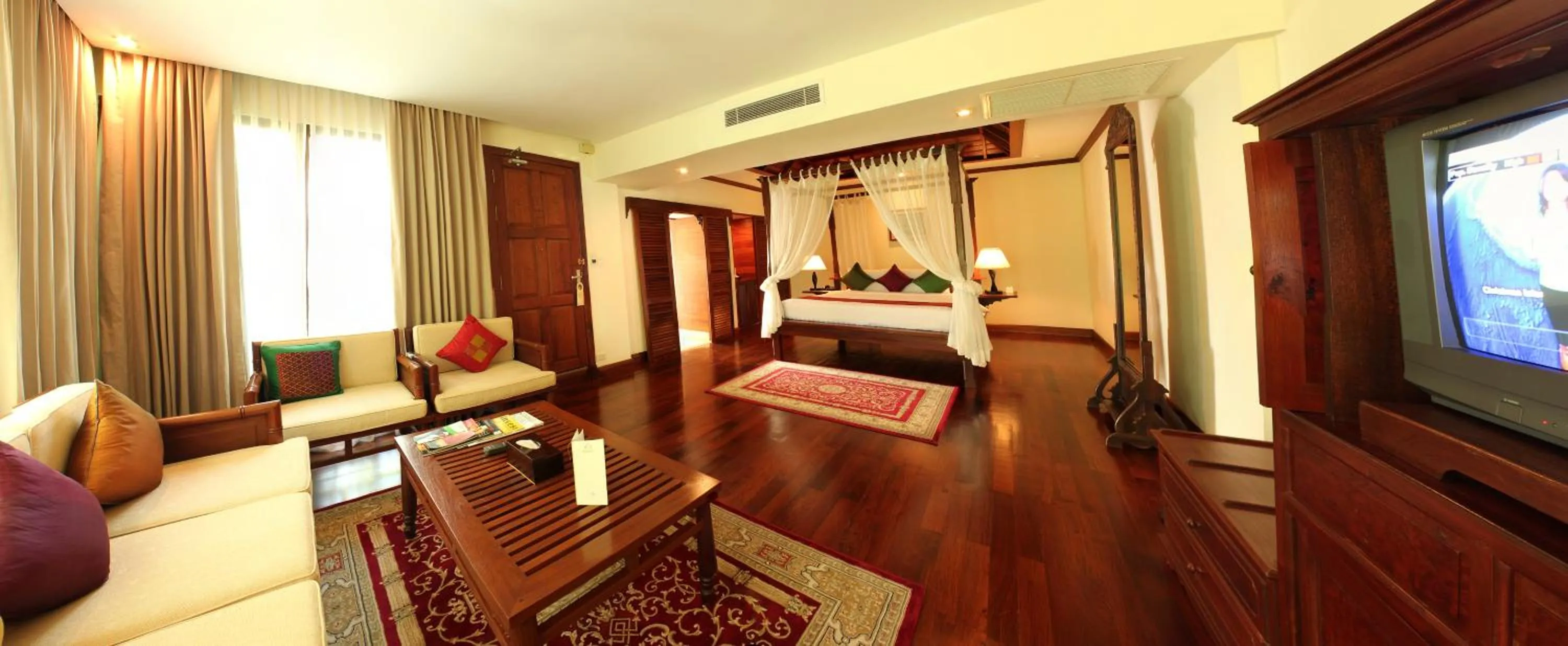 Bed in Angkor Palace Resort & Spa