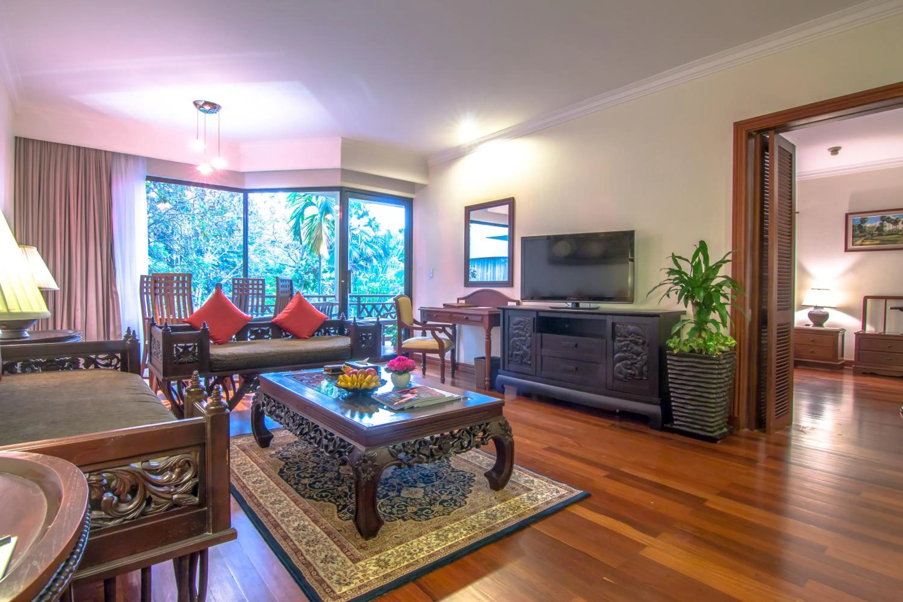 Living room in Angkor Palace Resort & Spa