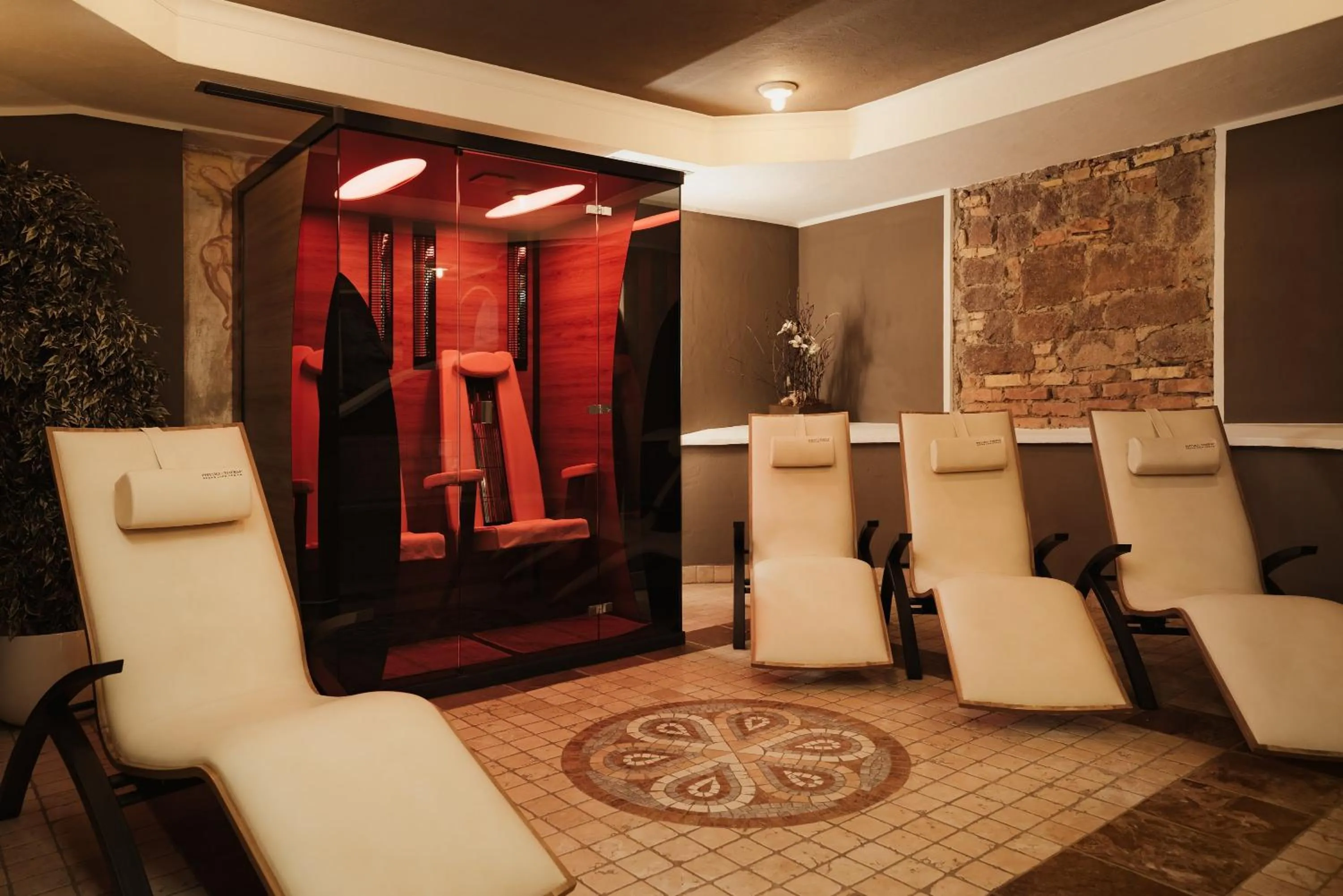 Sauna in Hotel Genziana