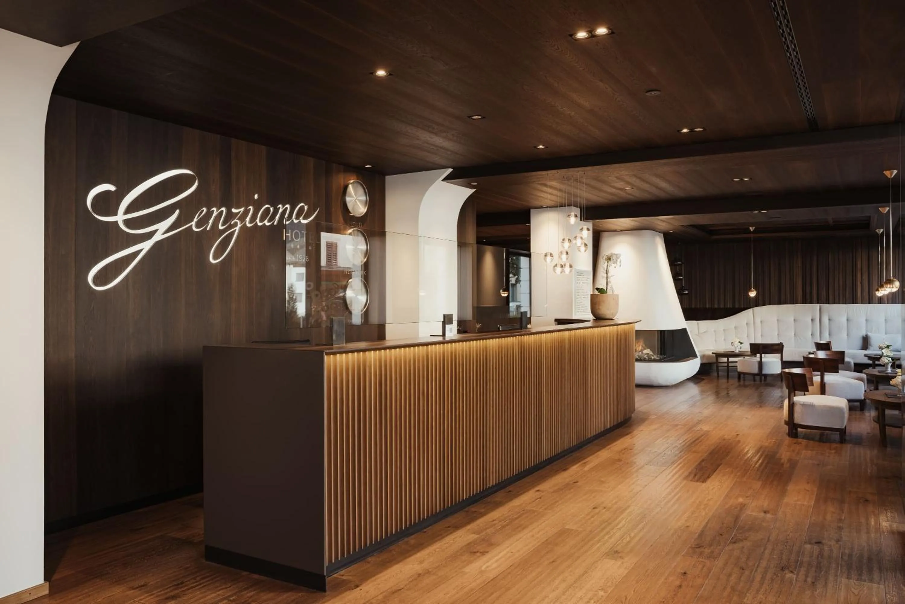 Lounge or bar in Hotel Genziana