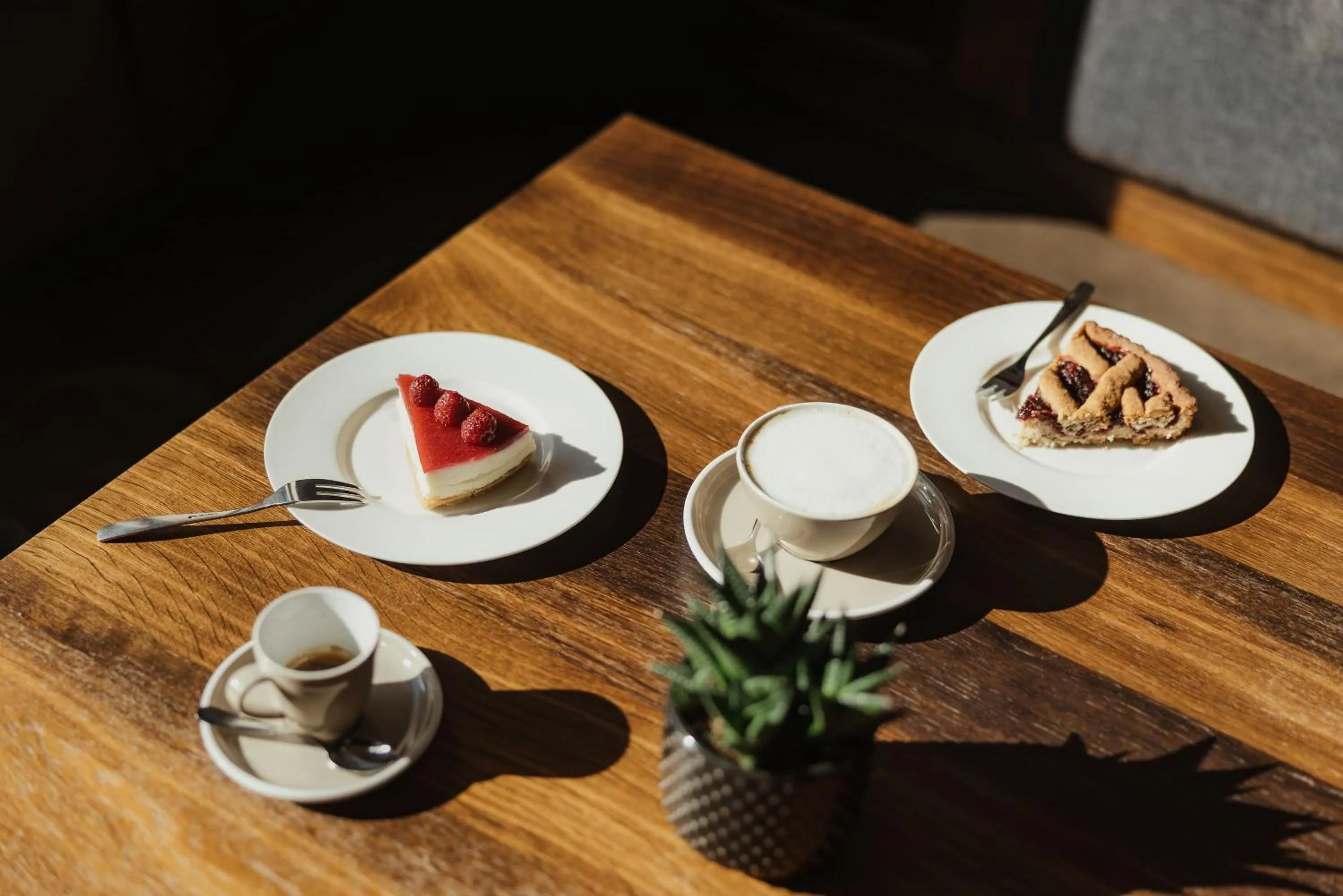 Food and drinks in Hotel Genziana