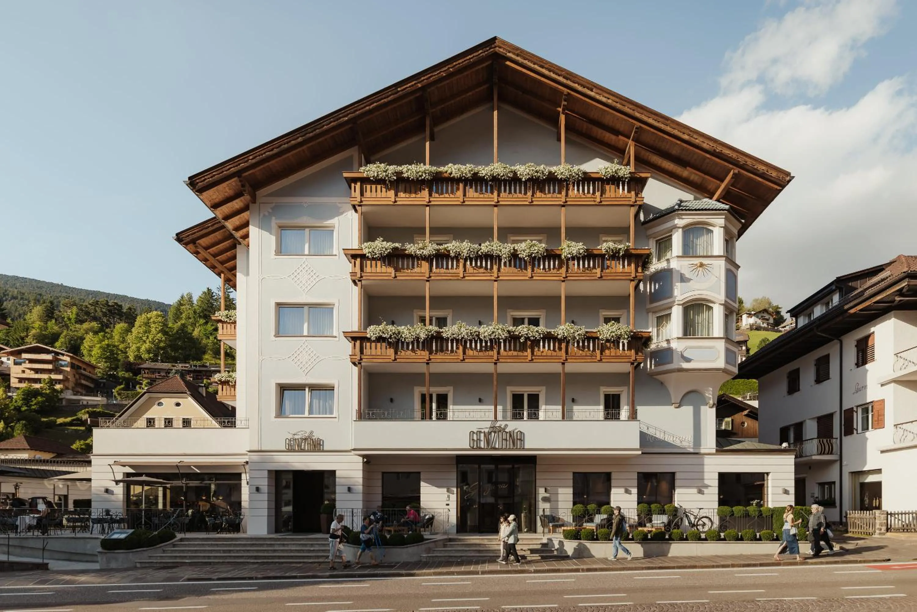 Property building in Hotel Genziana