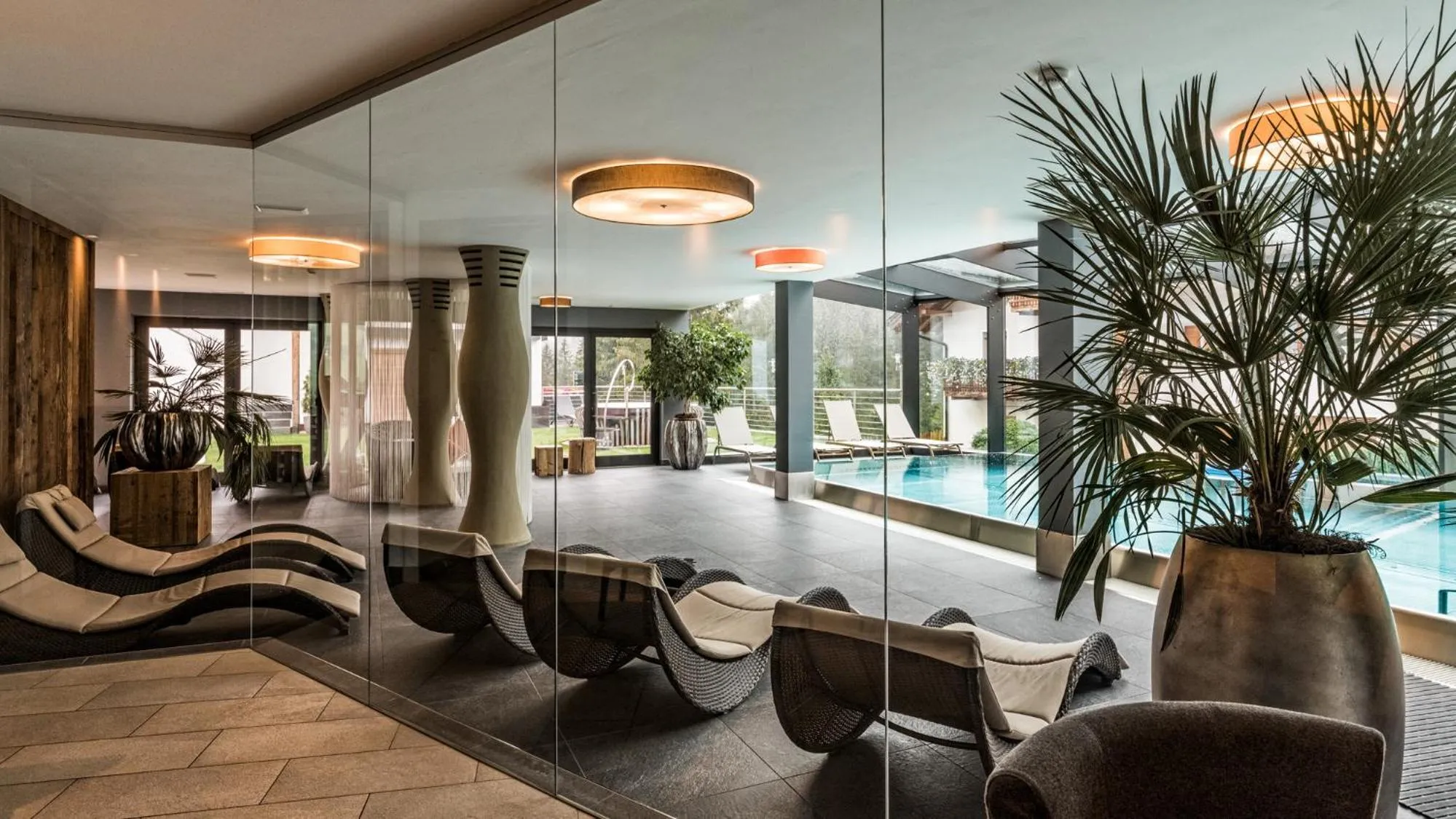 Spa and wellness centre/facilities in Hotel Ciasa Soleil