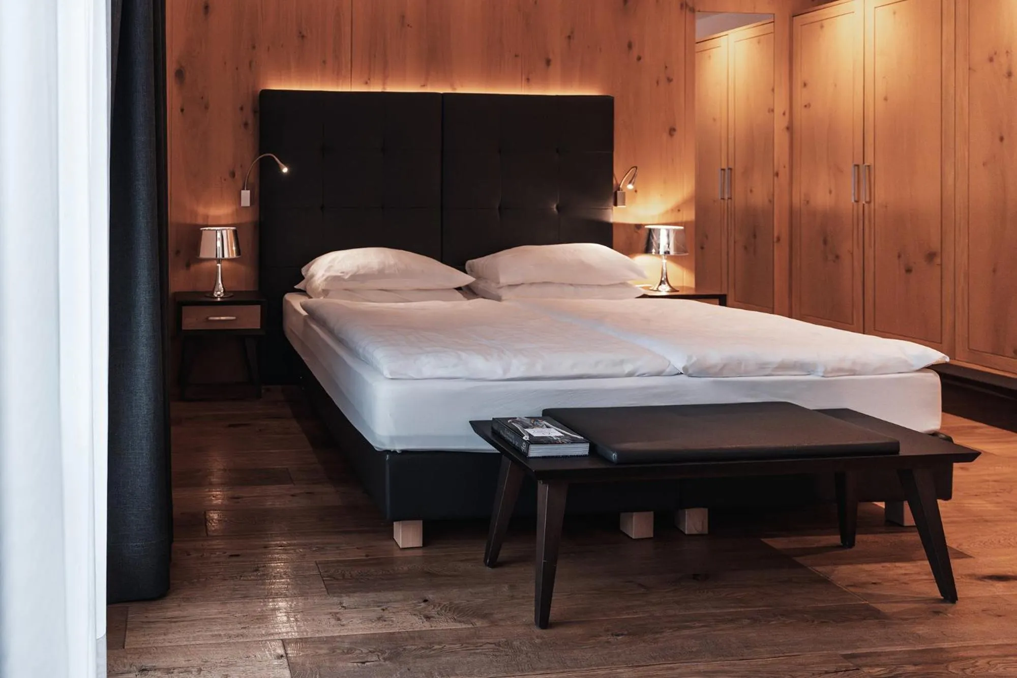 Bedroom, Bed in Hotel Ciasa Soleil