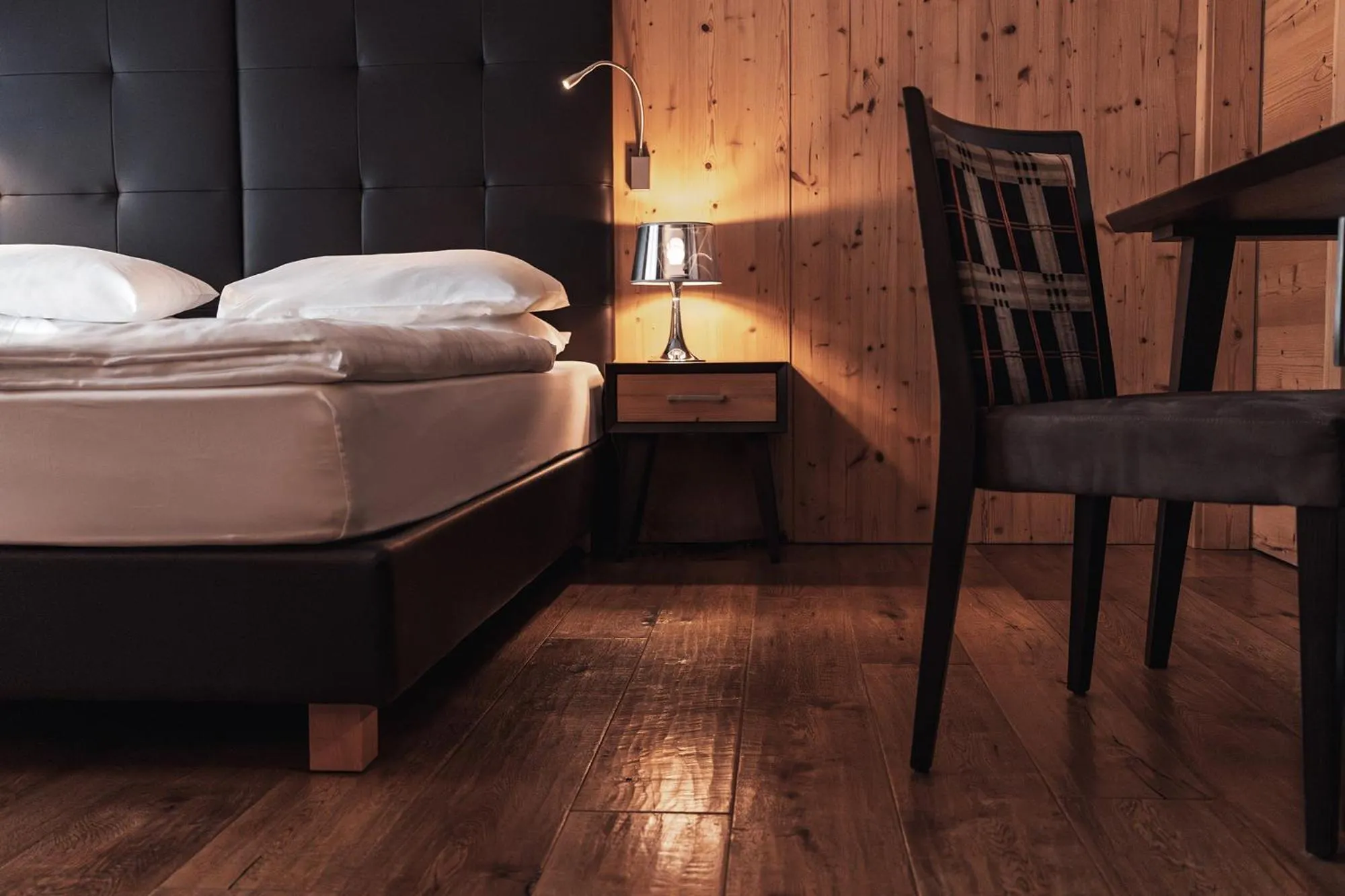 Bedroom, Bed in Hotel Ciasa Soleil