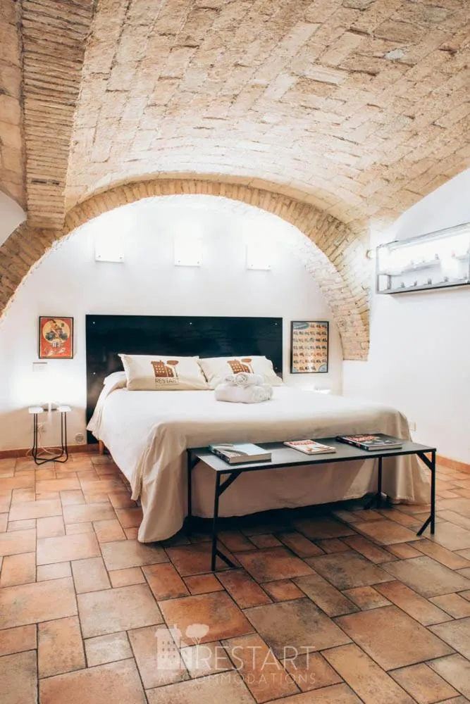 Bed in Restart Accommodations Balestra