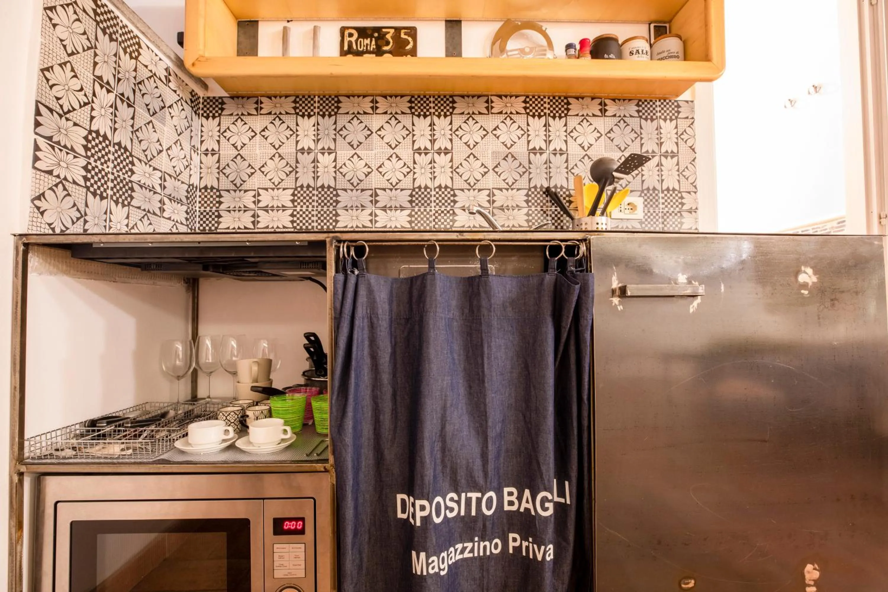 Kitchen or kitchenette in Restart Accommodations Balestra