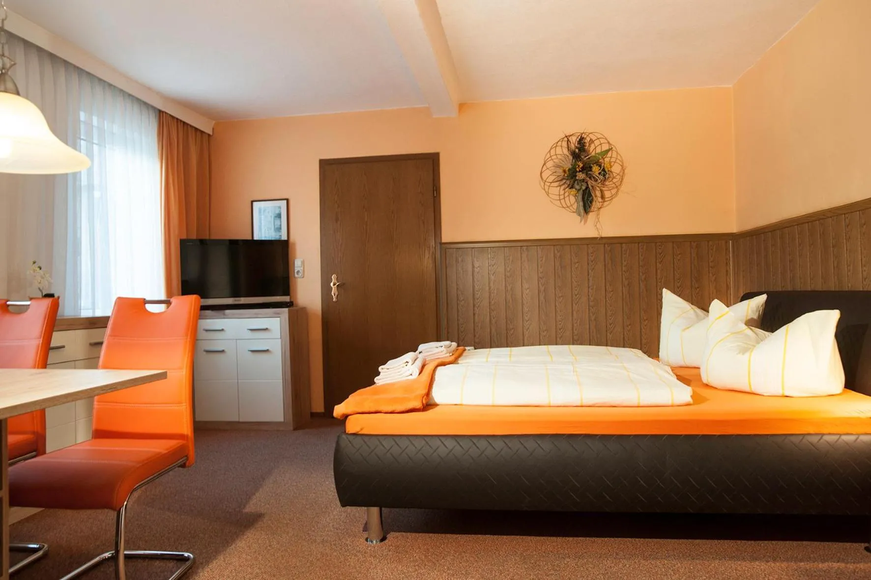 Bed in Hotel Weltrich