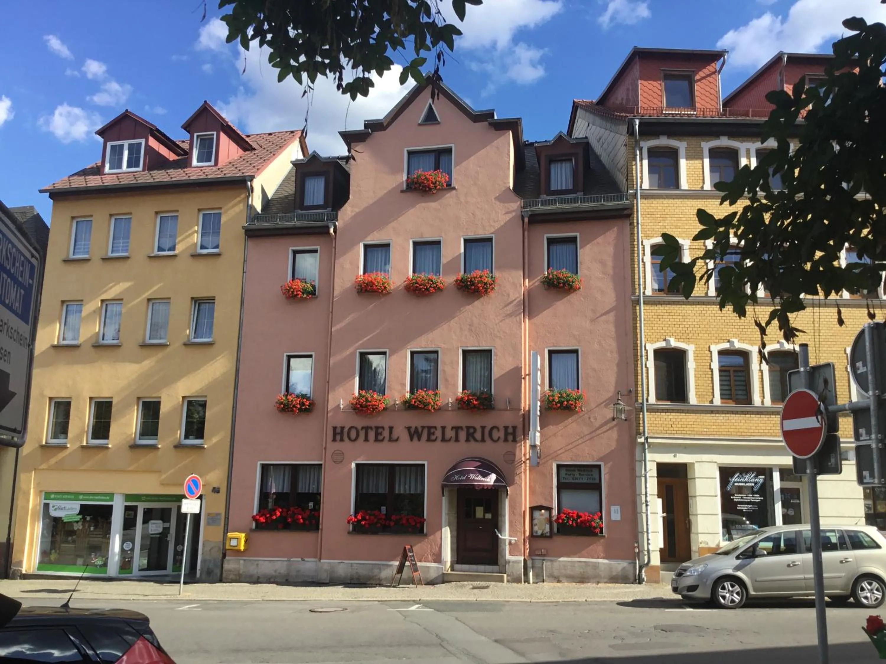 Property building in Hotel Weltrich