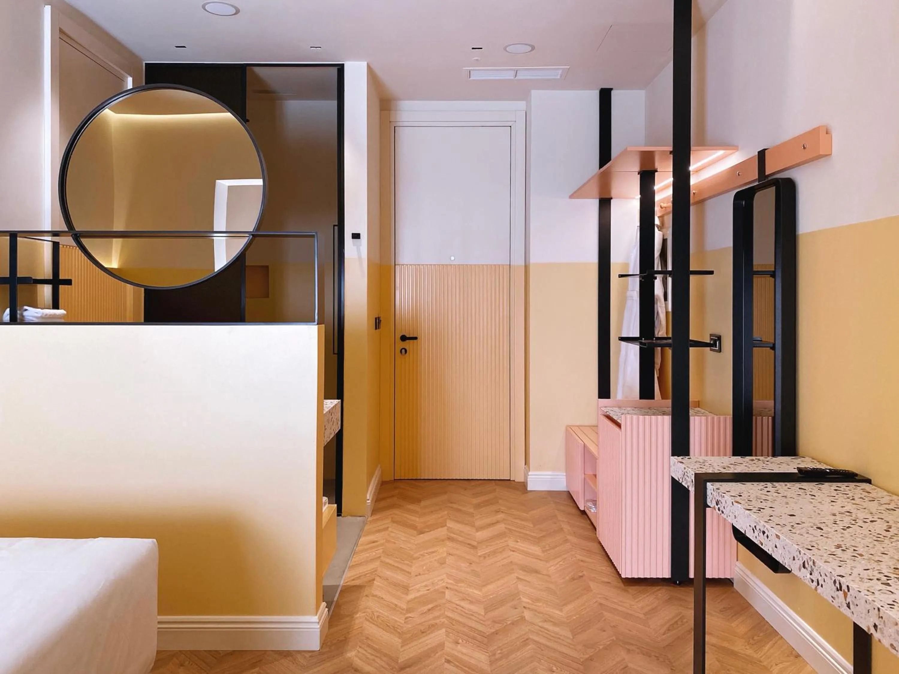 Bed in Iliria Boutique Hotel