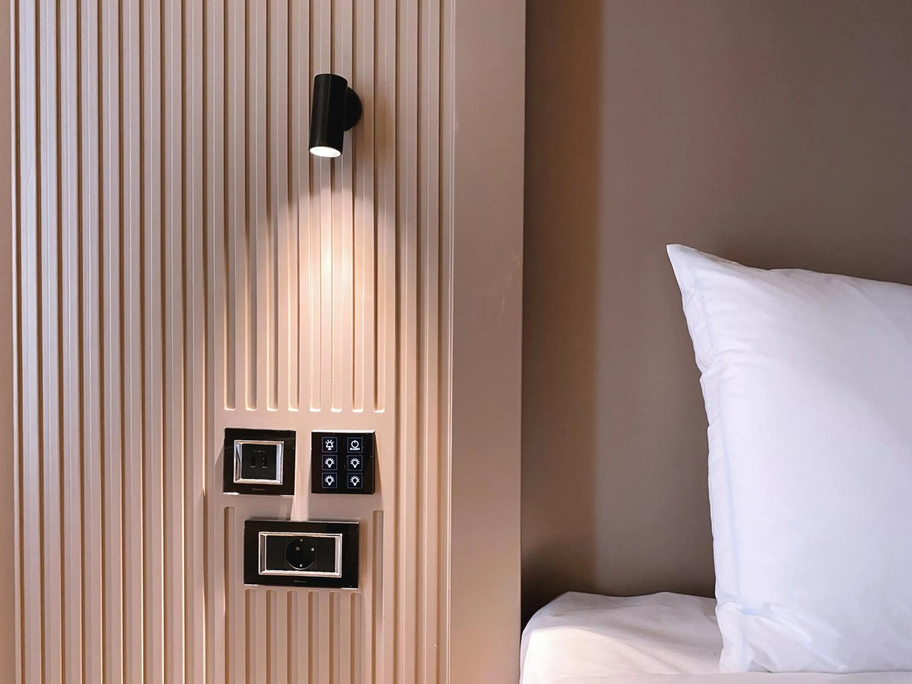 Bed in Iliria Boutique Hotel