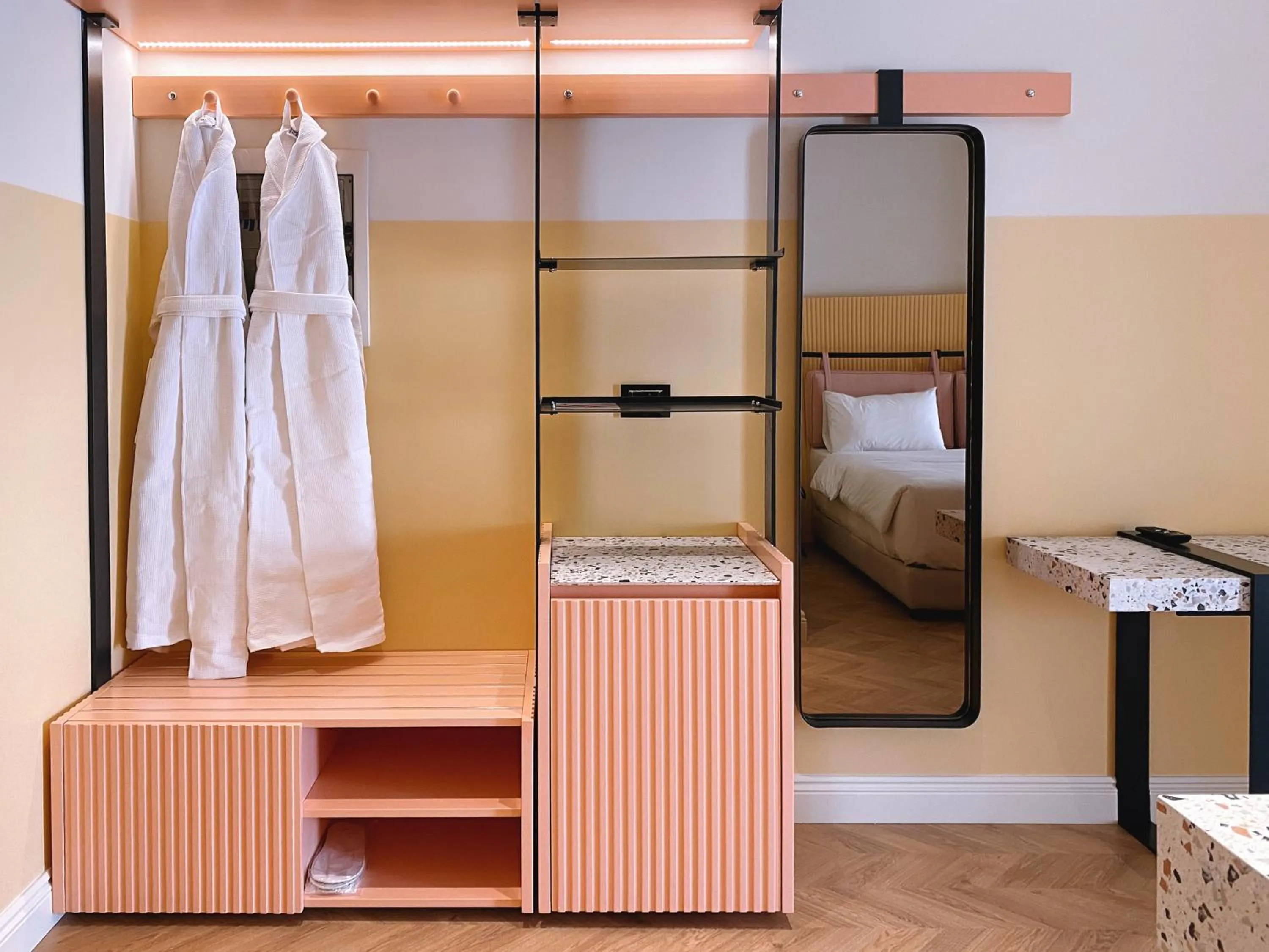 Bed in Iliria Boutique Hotel