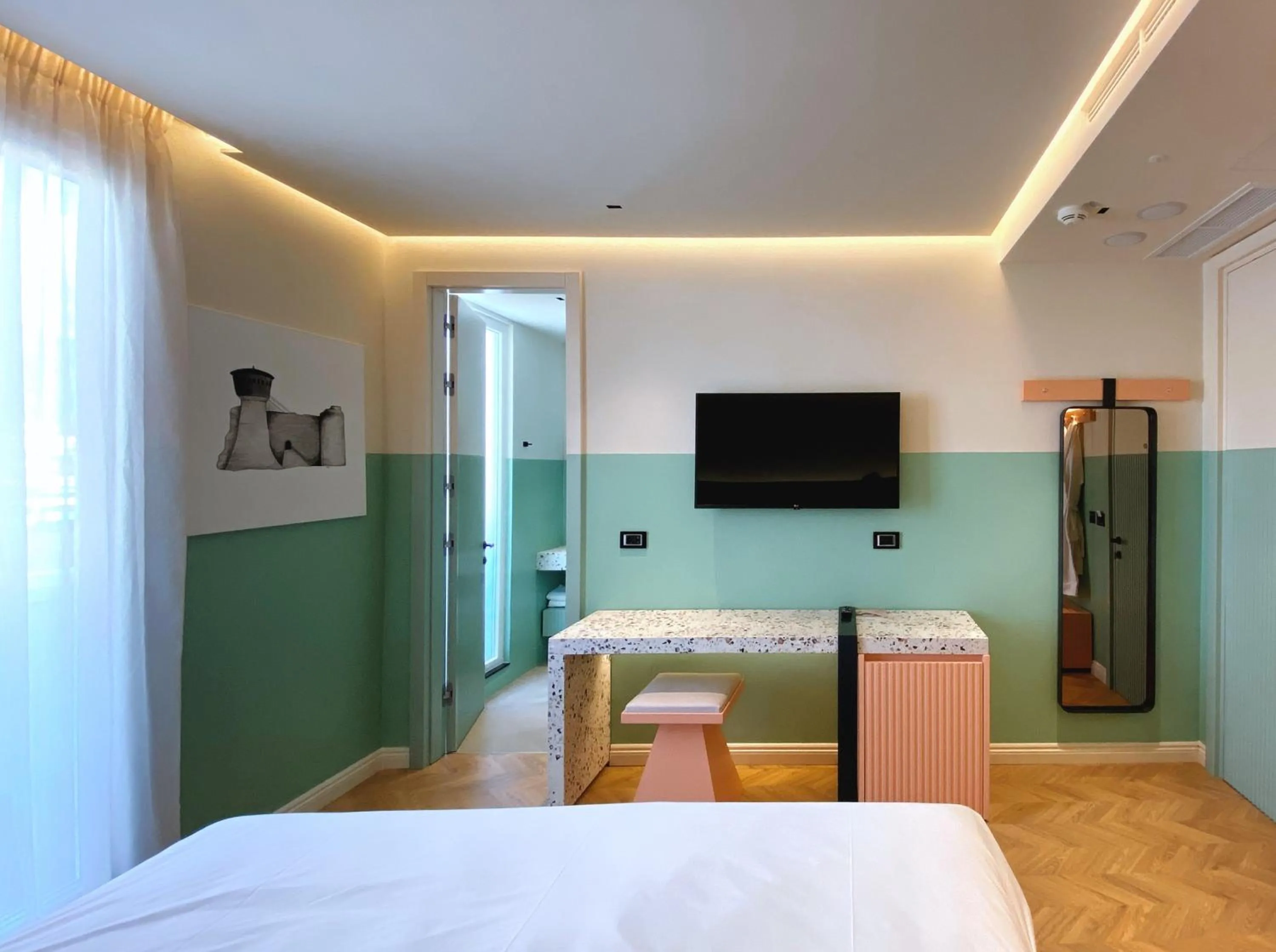 Bed in Iliria Boutique Hotel