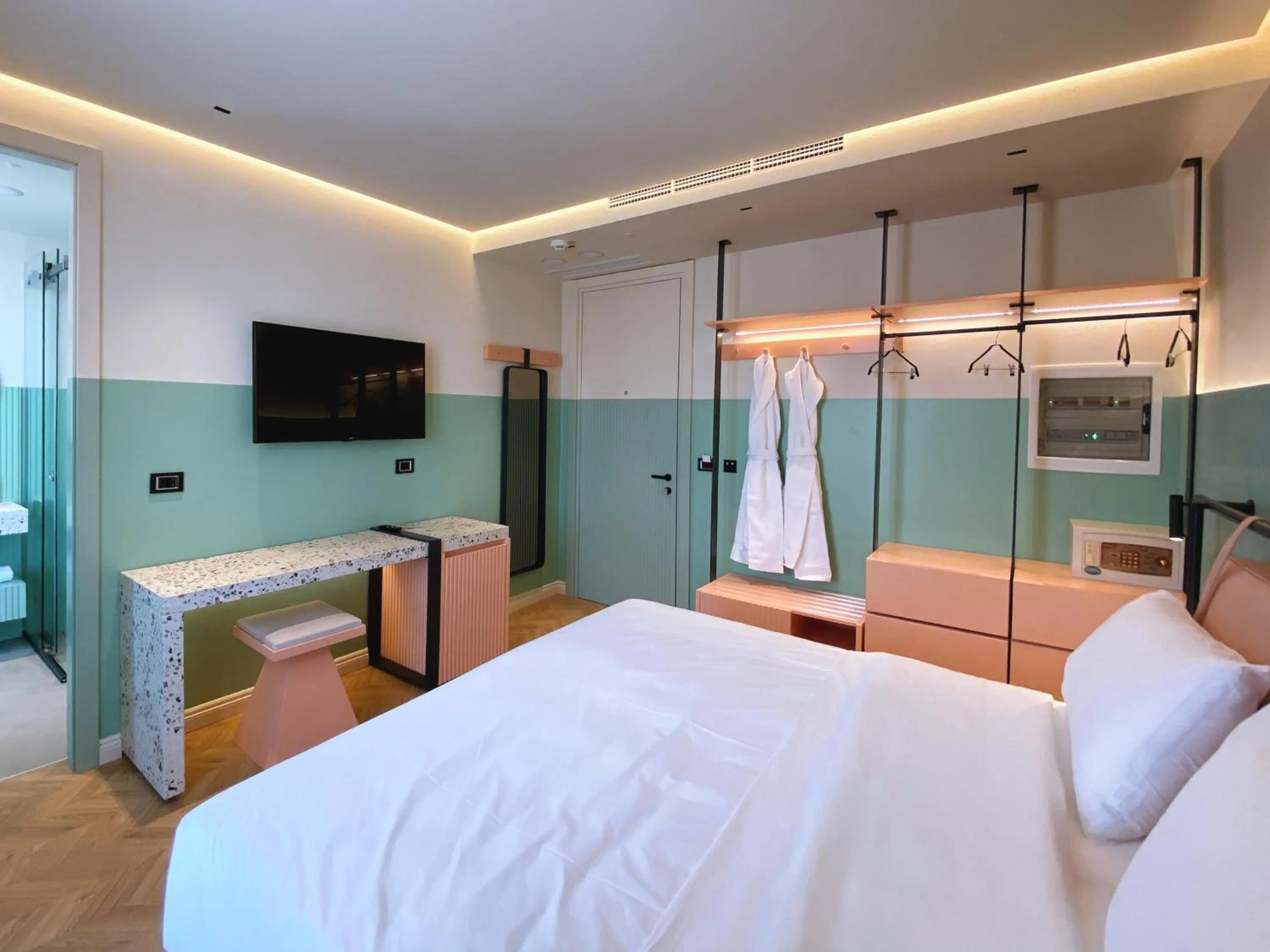 Bed in Iliria Boutique Hotel