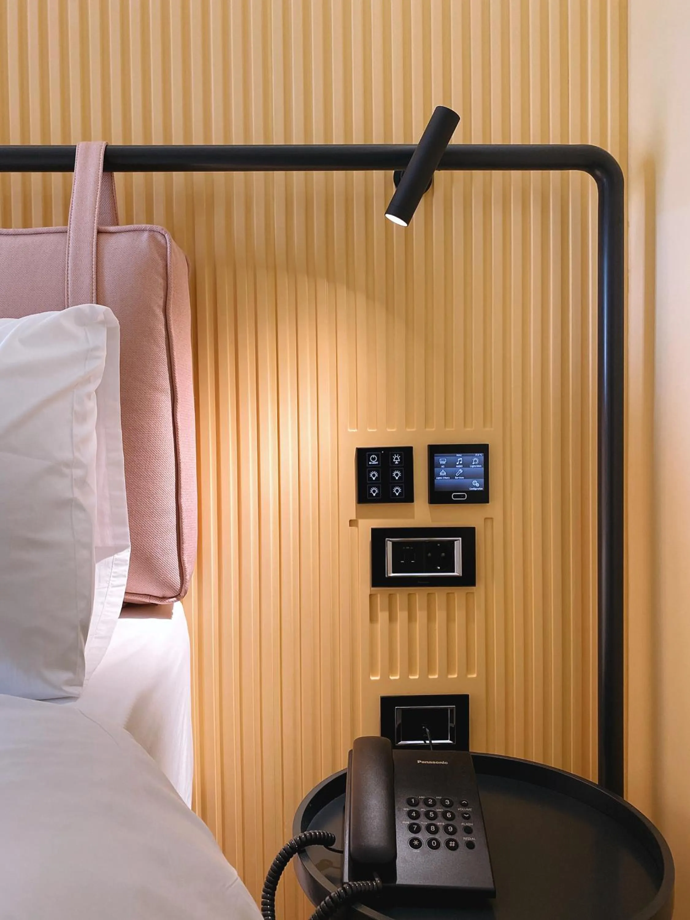 Bed in Iliria Boutique Hotel