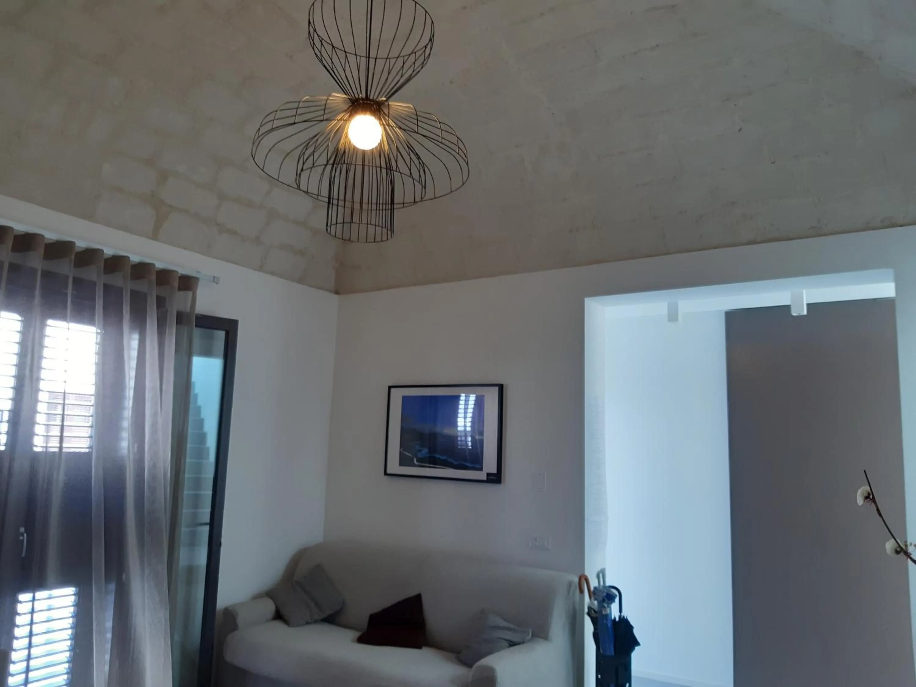 Communal lounge/ TV room, Bed in Patio 101 "Exclusive"