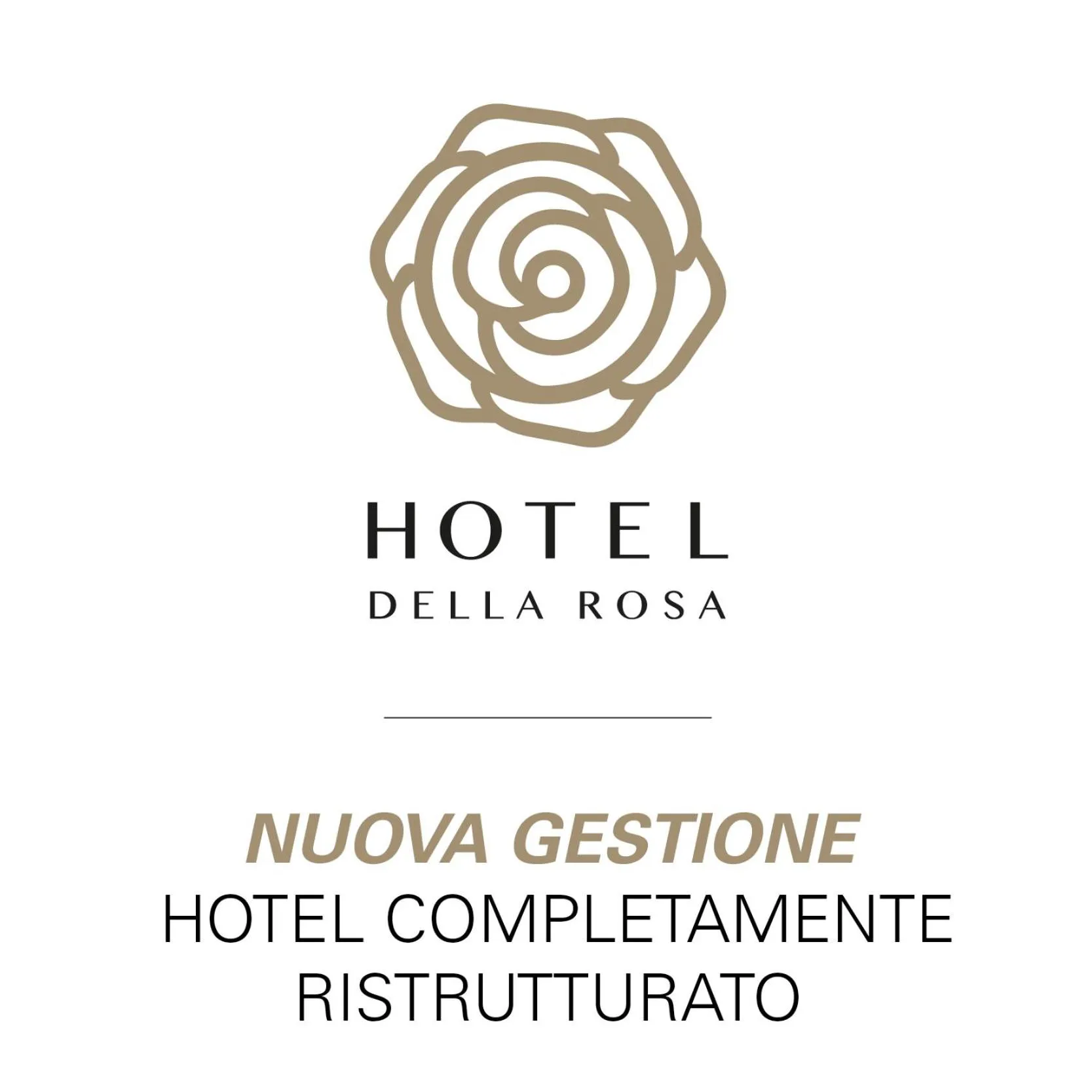 Property logo or sign in Hotel Della Rosa