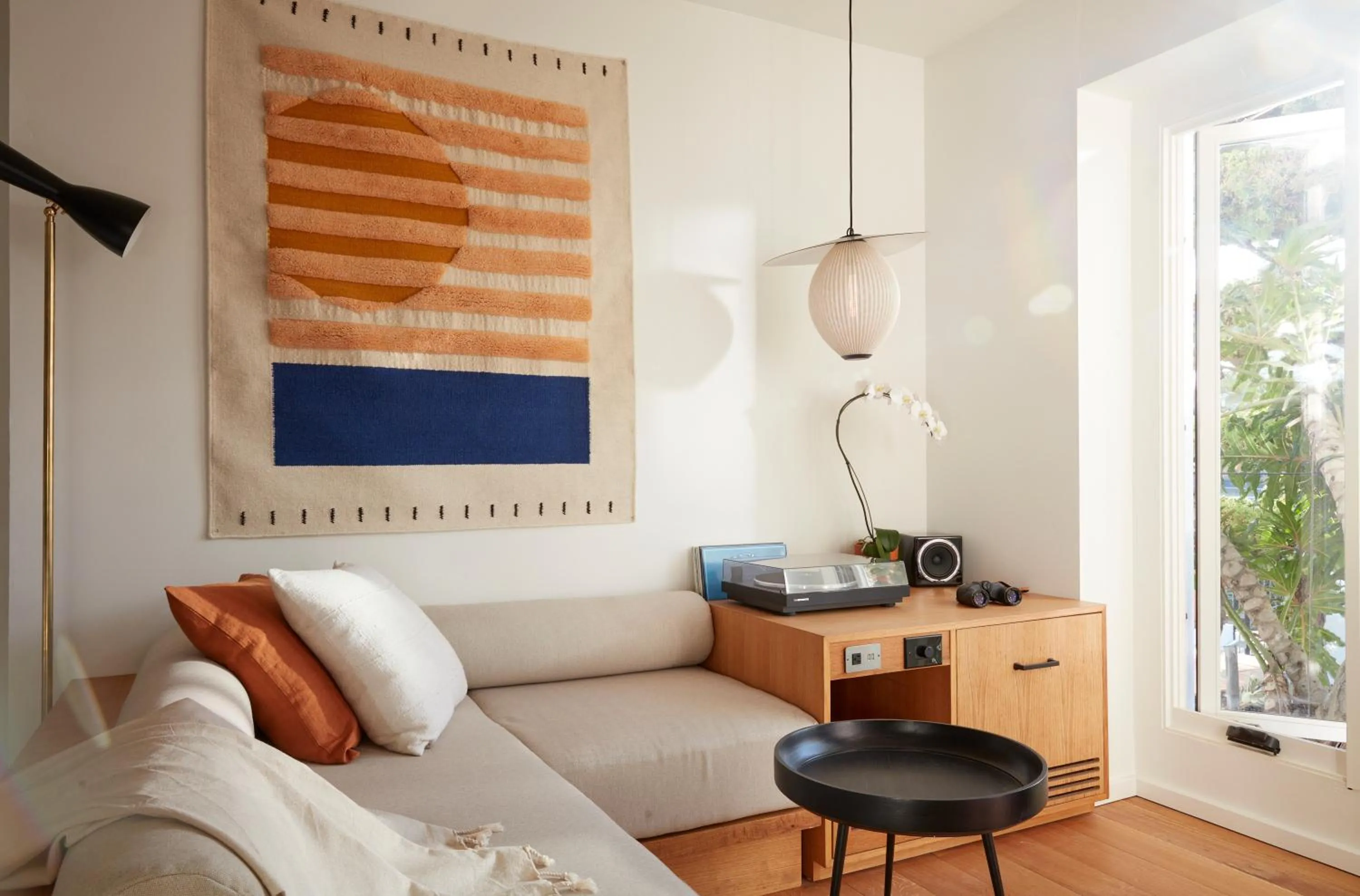 Seating area in Hotel Joaquin