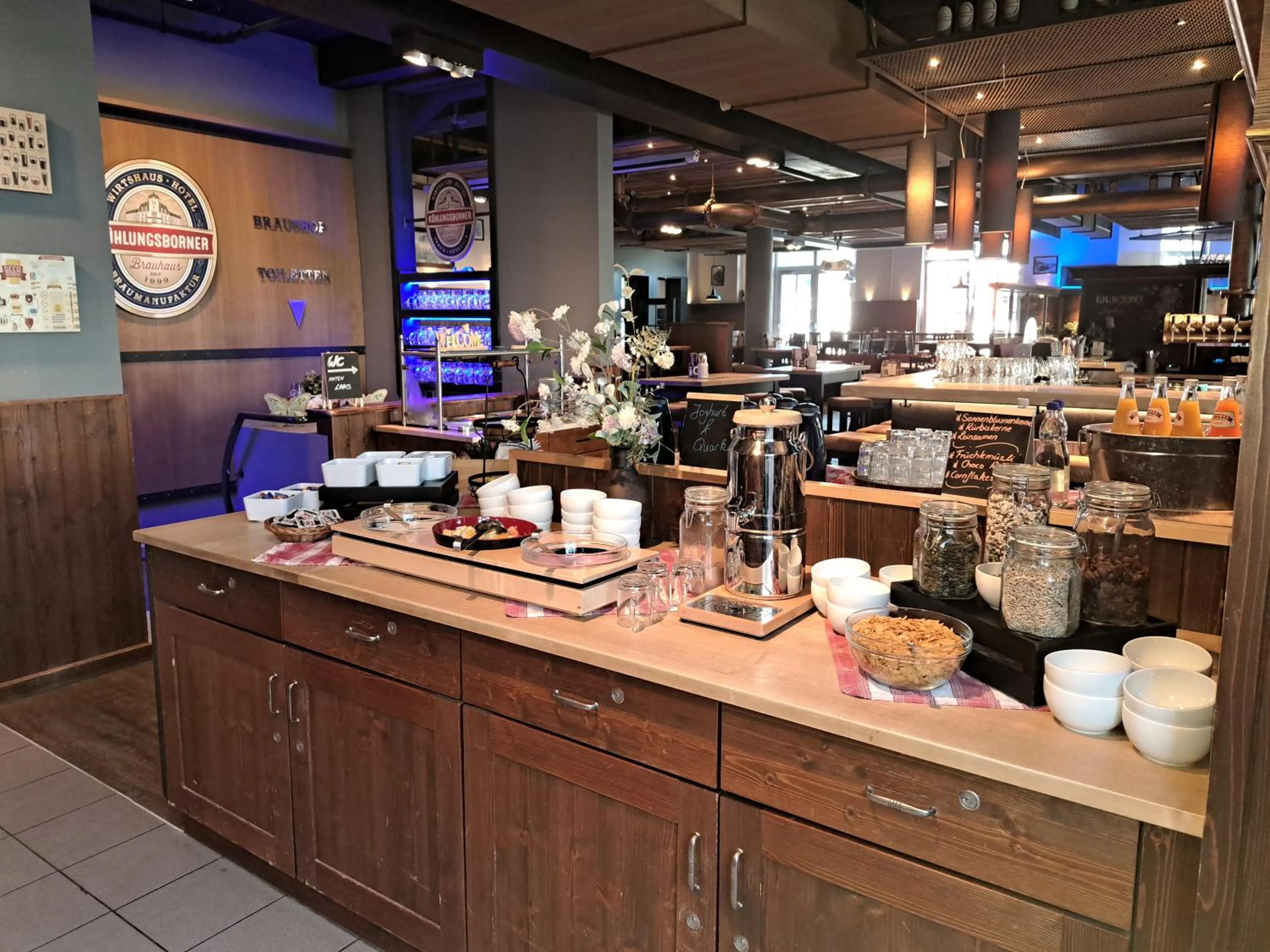 Breakfast in Kühlungsborner Brauhaus