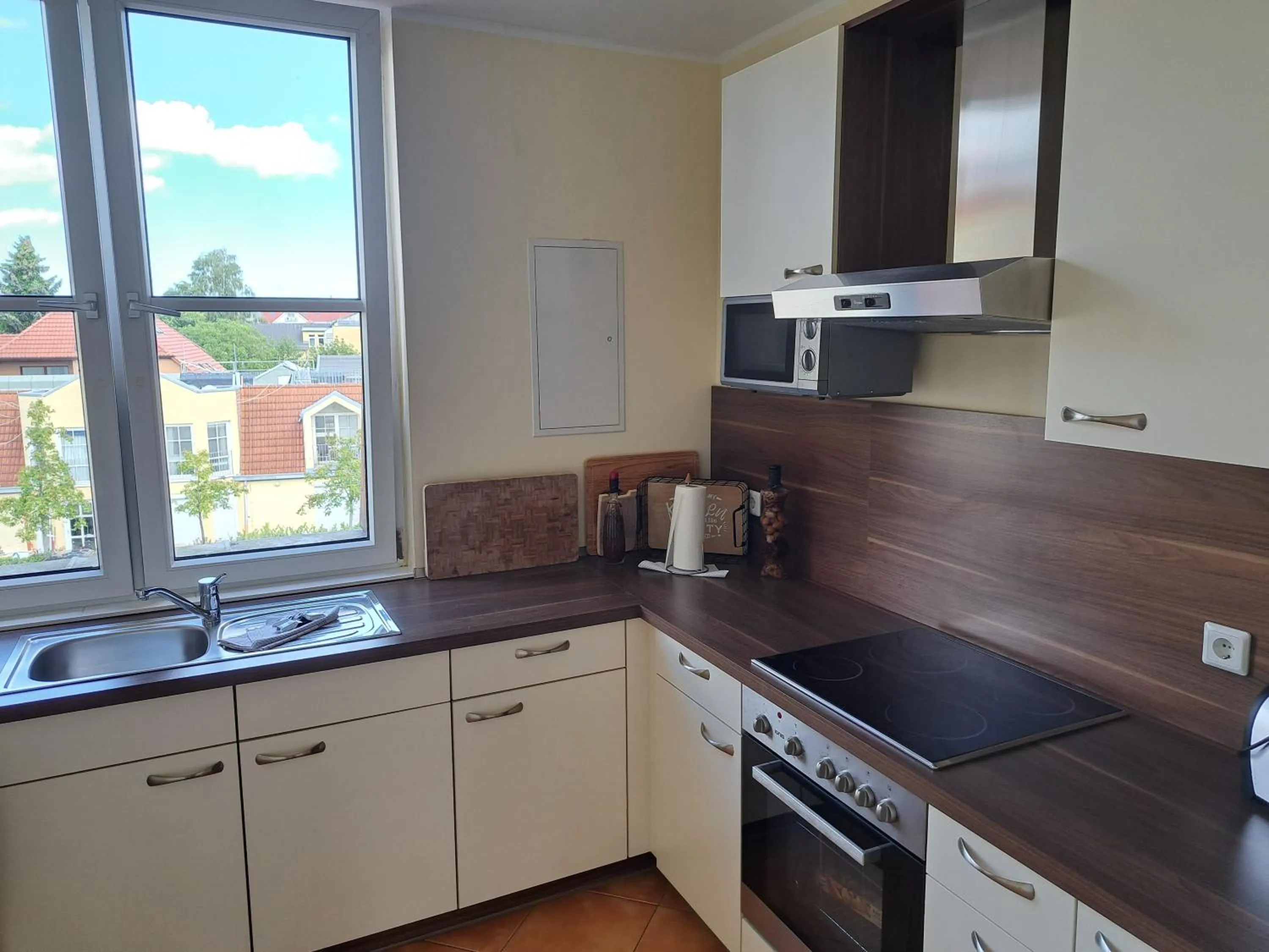 Kitchen or kitchenette in Kühlungsborner Brauhaus