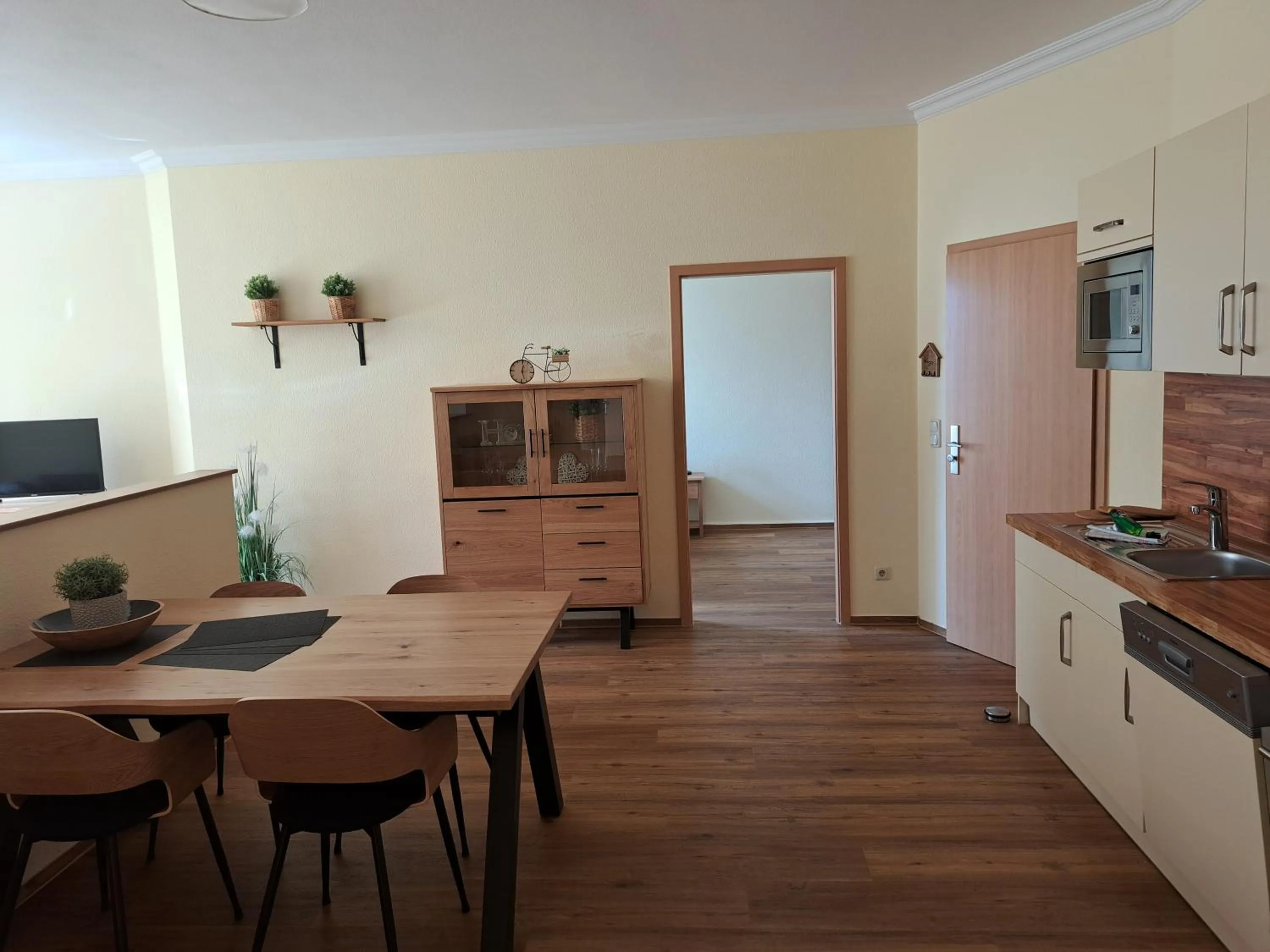 Kitchen or kitchenette in Kühlungsborner Brauhaus