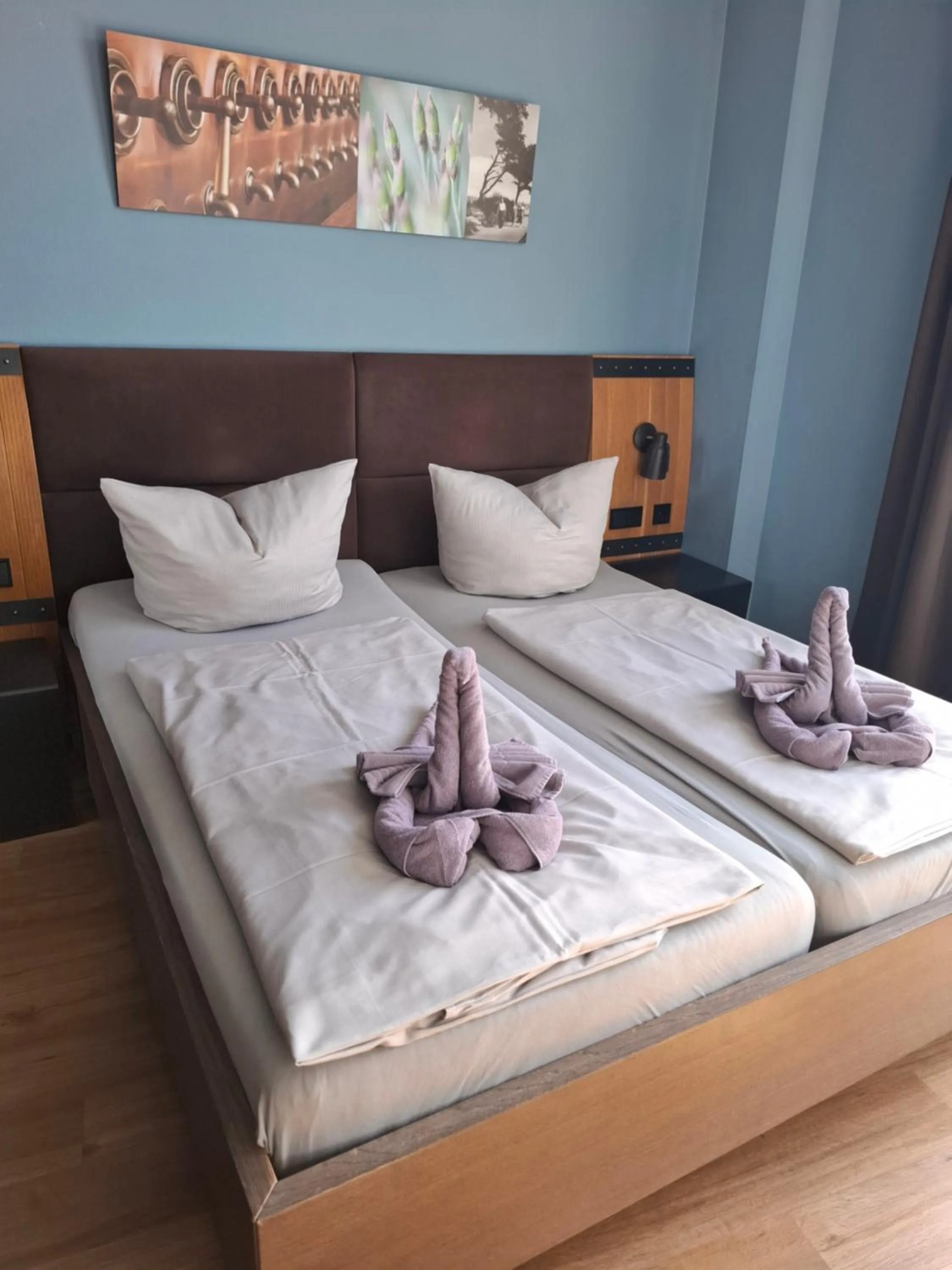 Photo of the whole room, Bed in Kühlungsborner Brauhaus