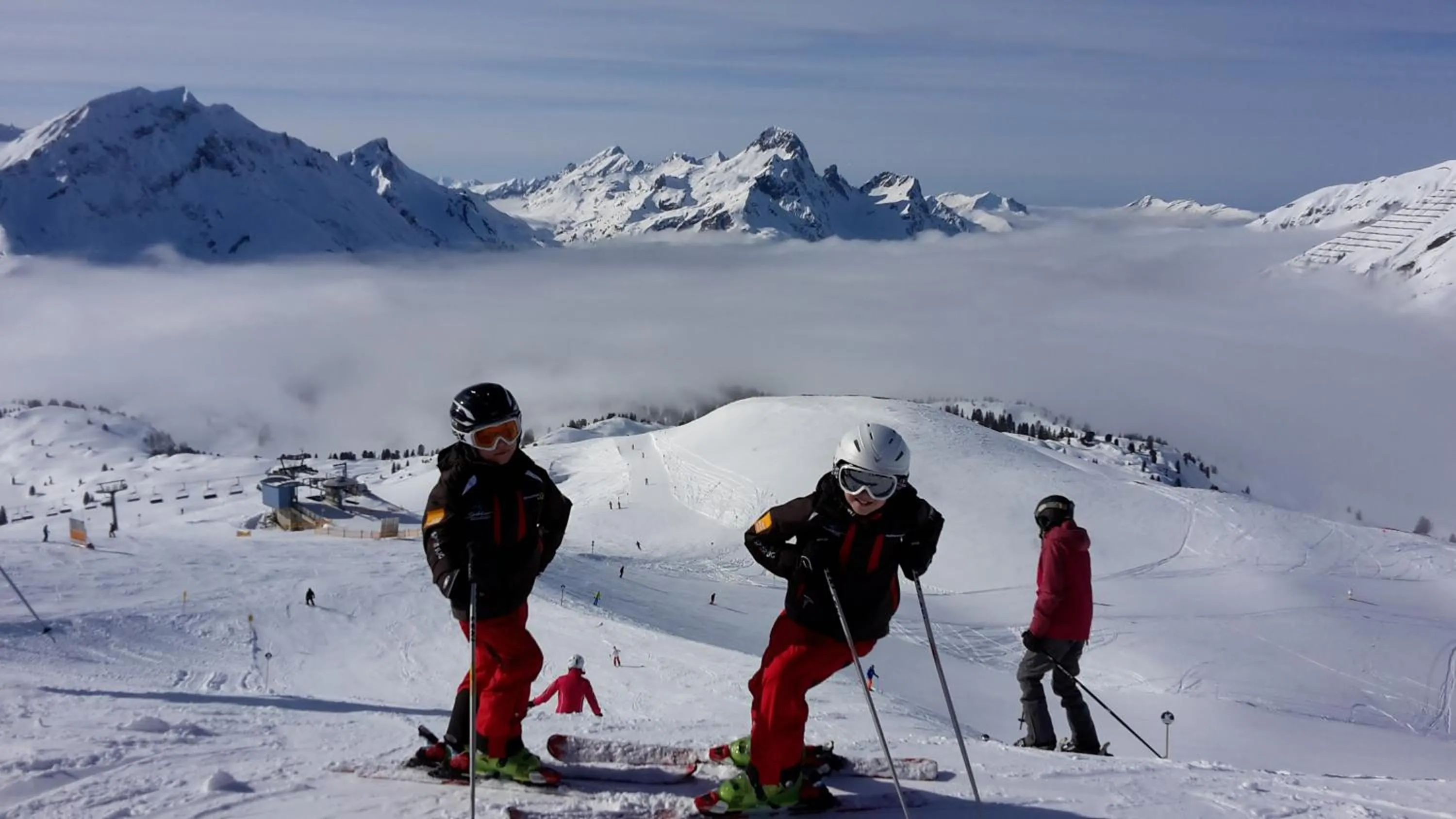 Skiing in Haus Annette