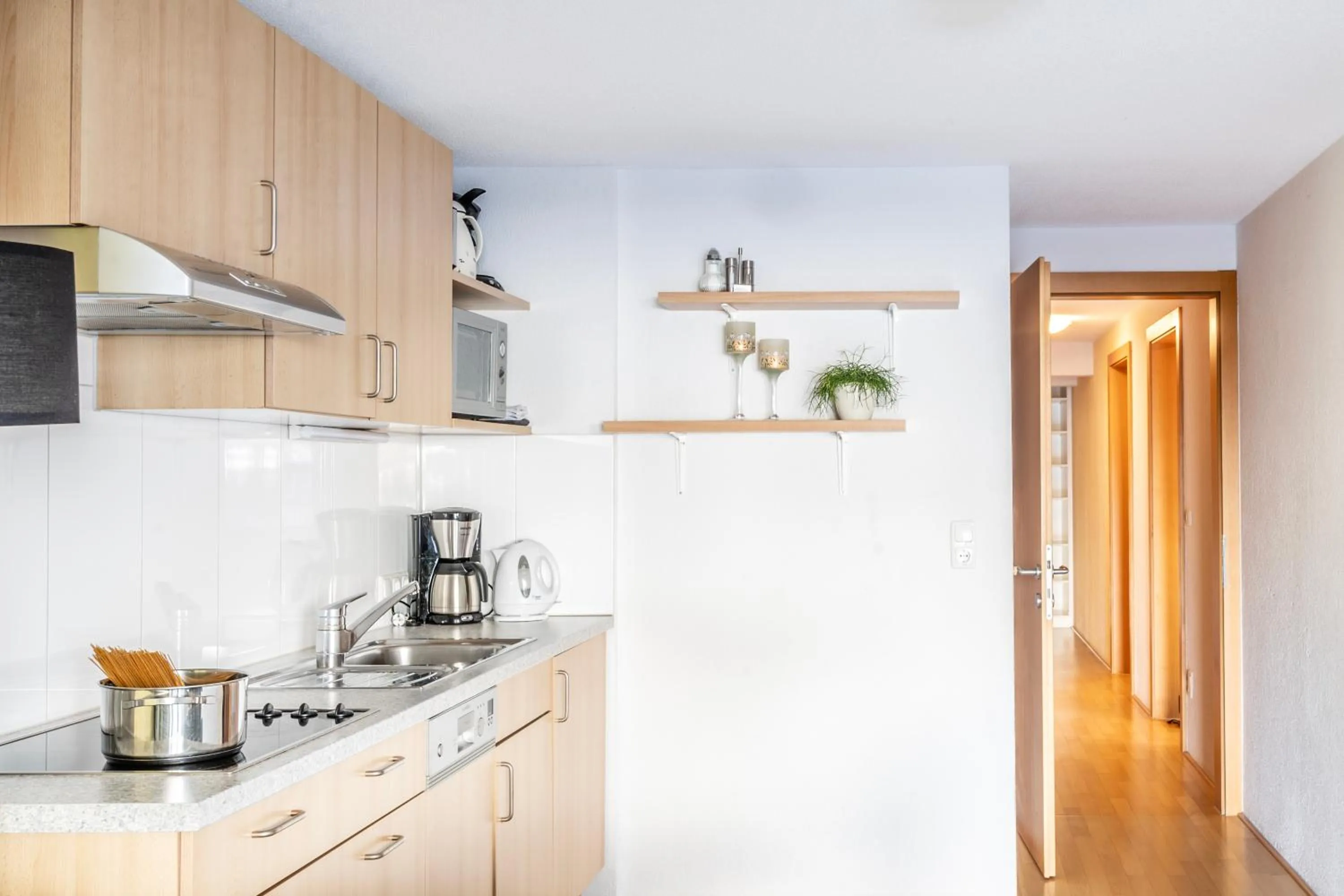 Kitchen or kitchenette in Haus Annette
