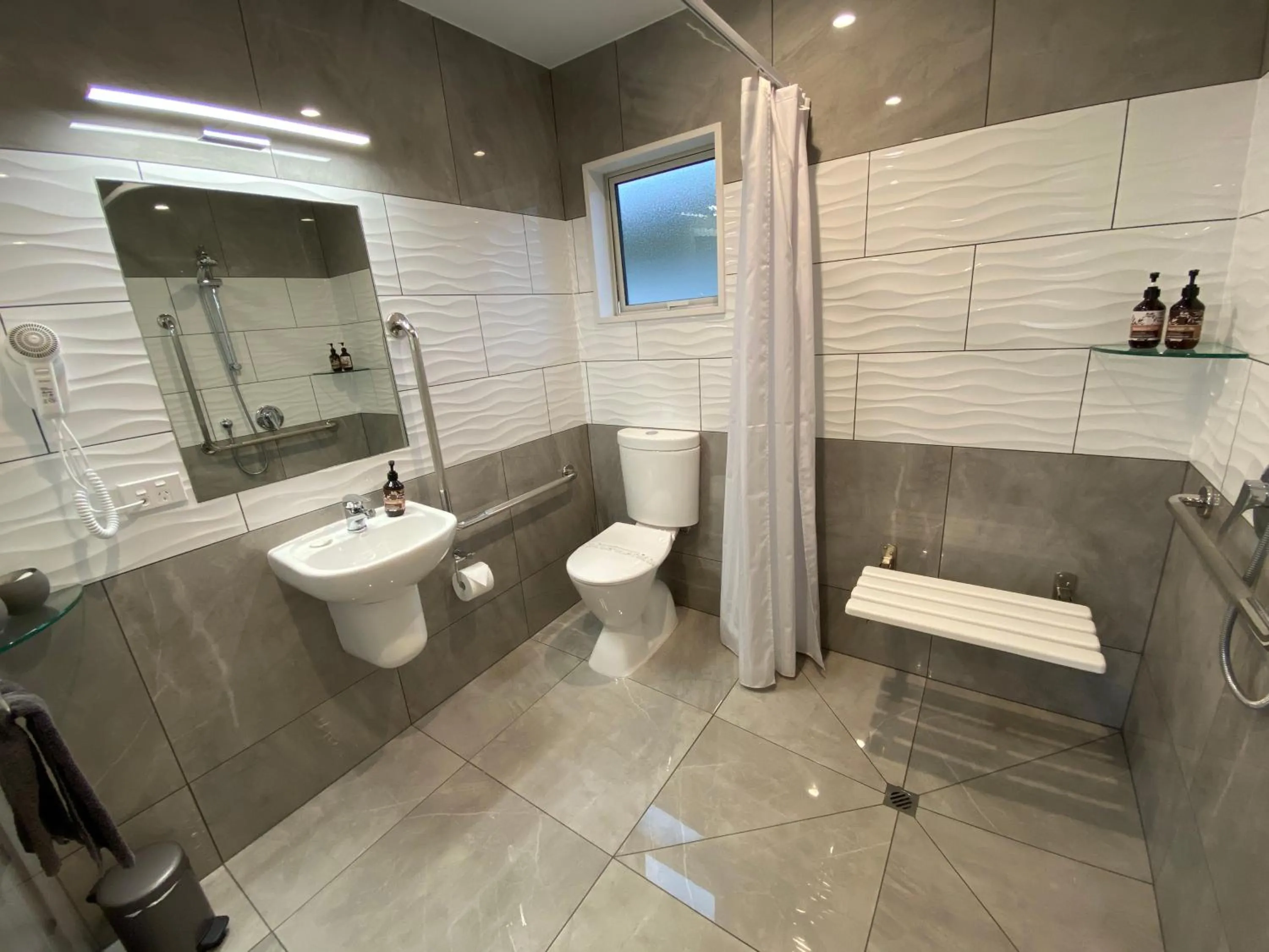 Bathroom in BigSky Motels