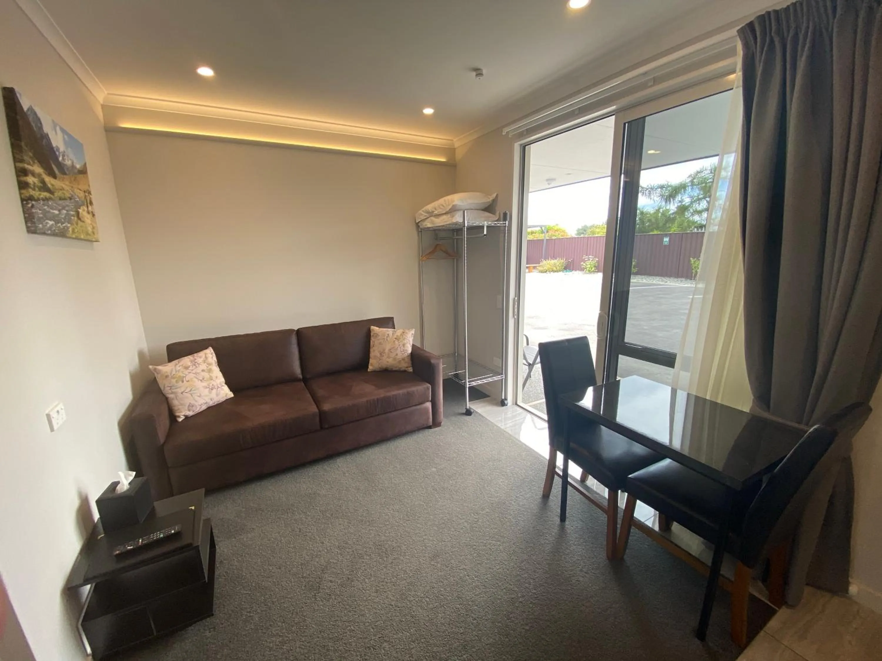Dining area in BigSky Motels