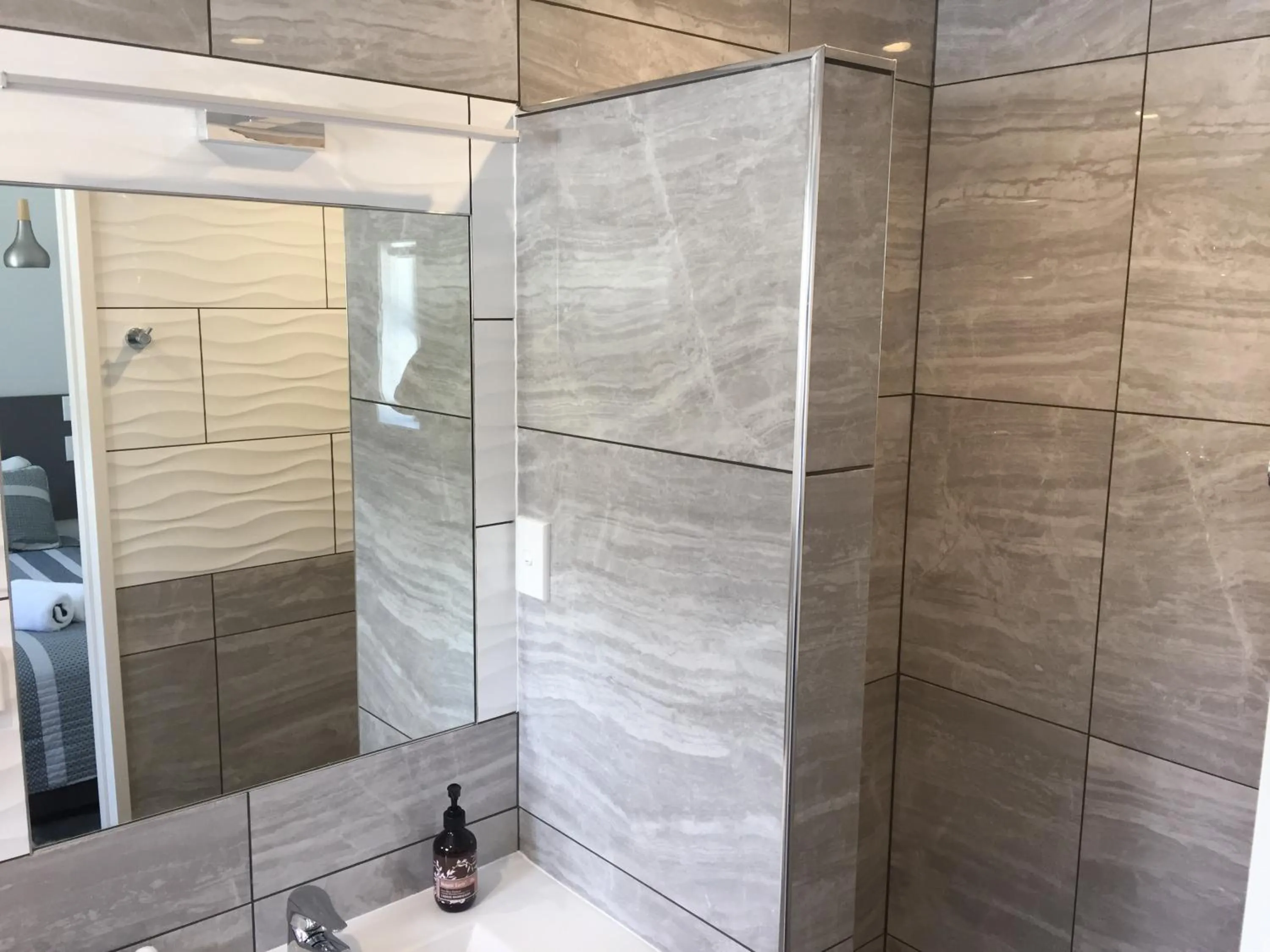 Bathroom in BigSky Motels