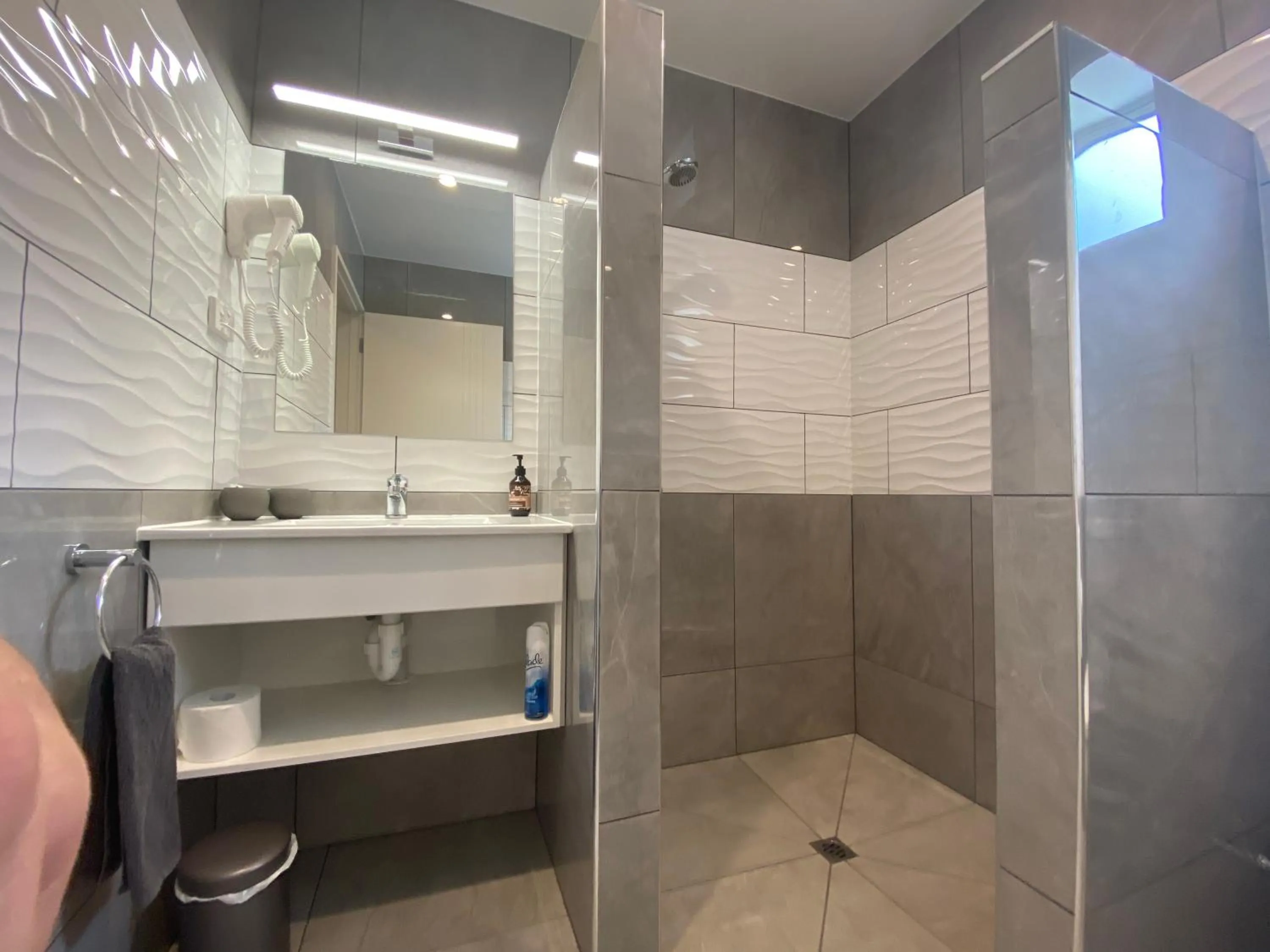 Bathroom in BigSky Motels