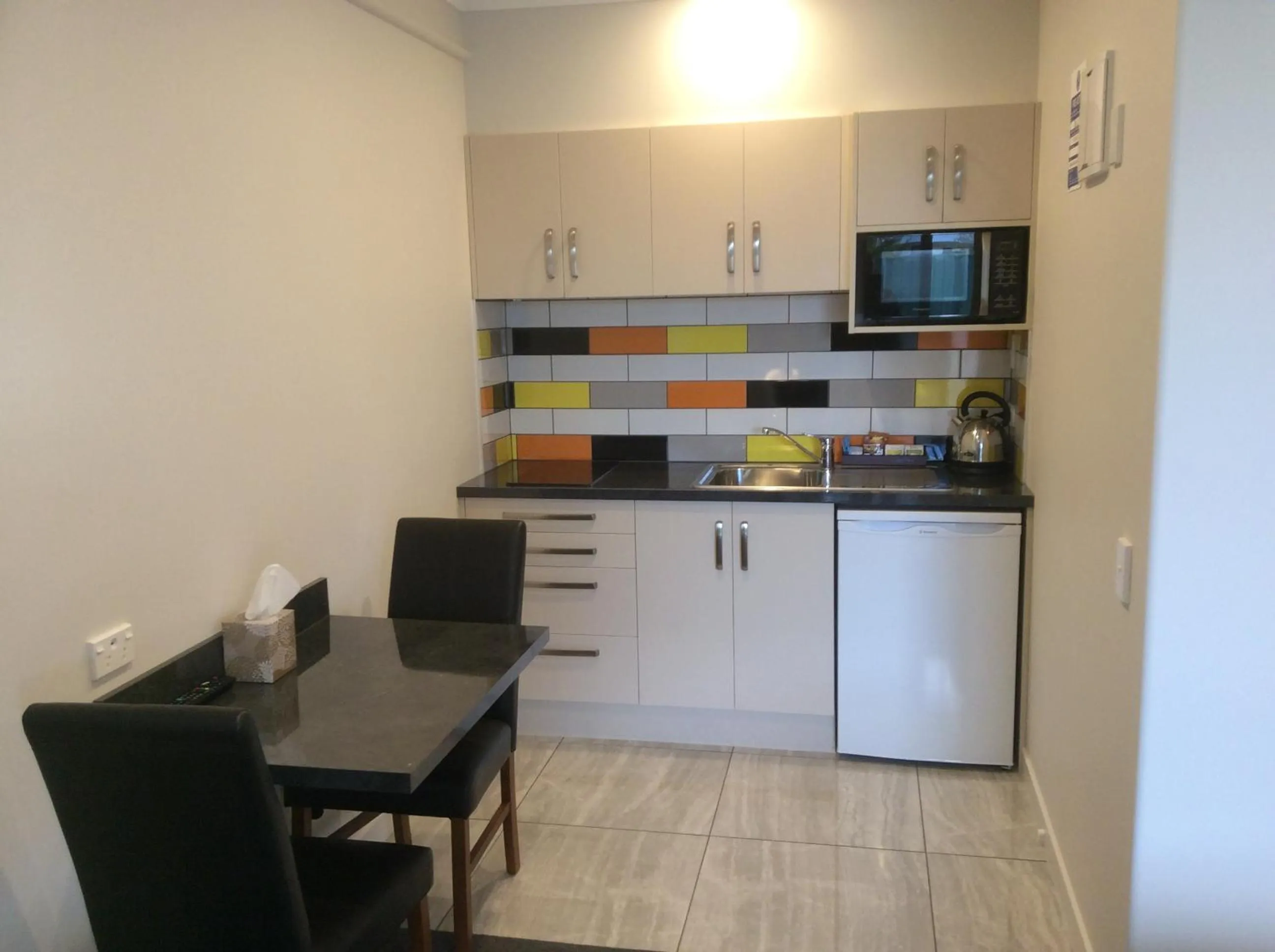 Dining area in BigSky Motels