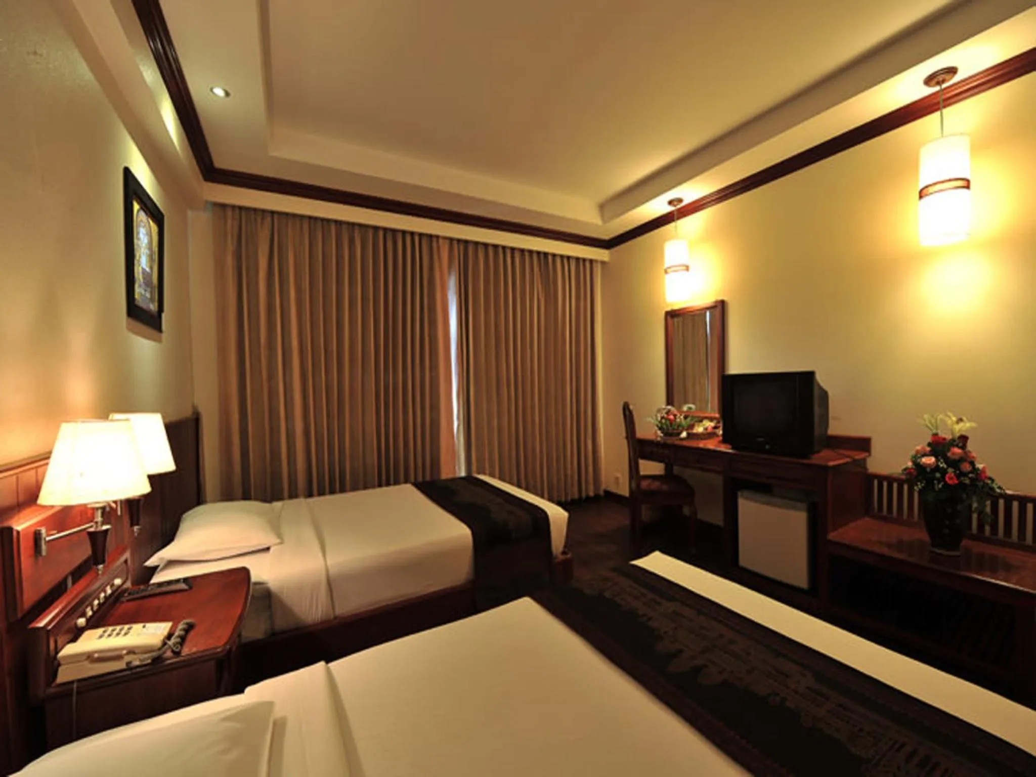 Photo of the whole room, Bed in City River Hotel