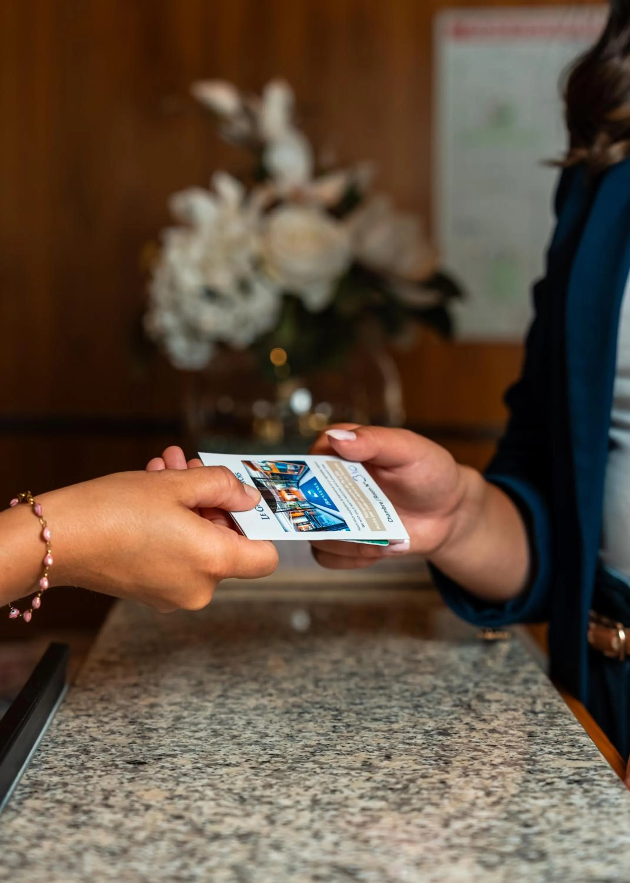 Lobby or reception in Hotel Le Grand Pavois