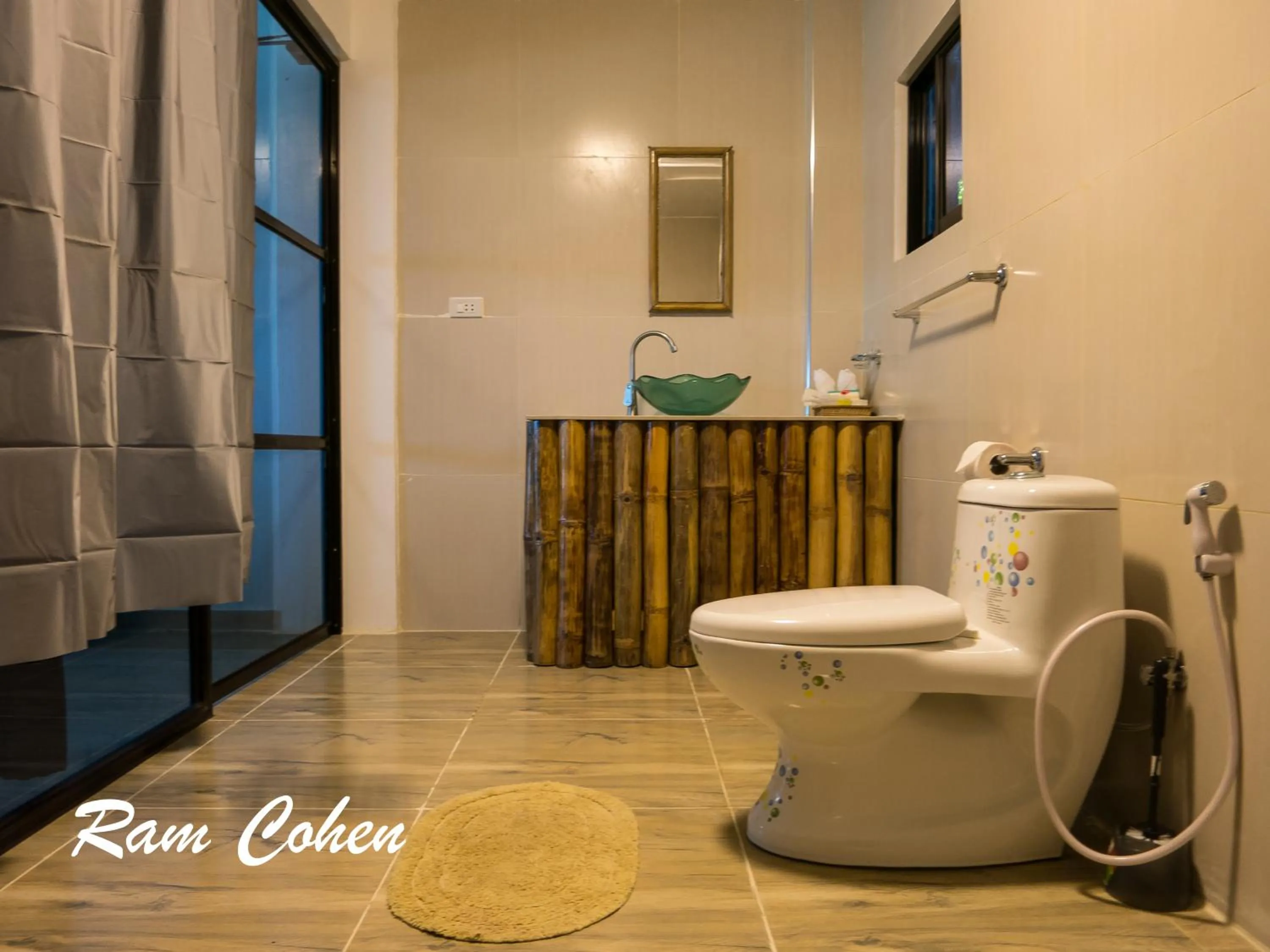 Toilet in Lavanya Beach And Dive Resort