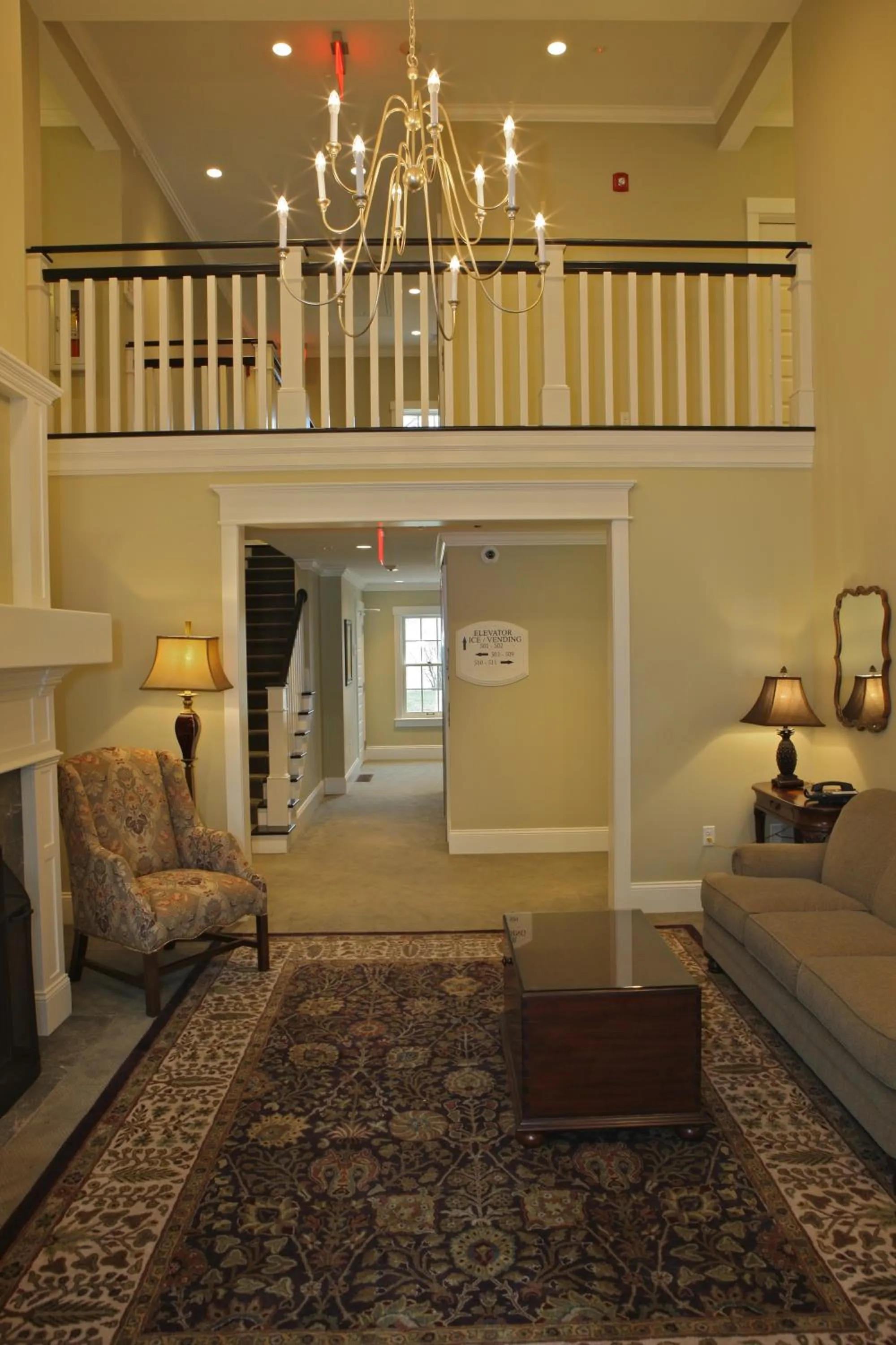Seating area in Publick House Historic Inn and Country Motor Lodge