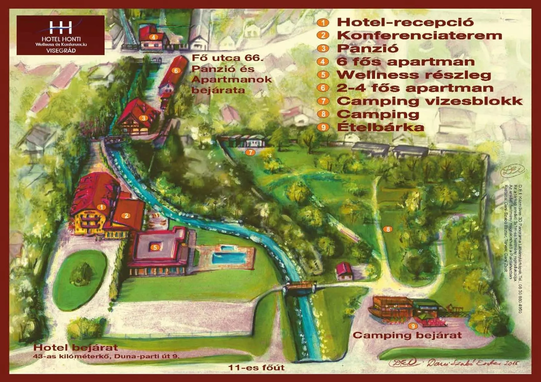 Property building in Hotel Honti Wellness és Konferencia Szálloda