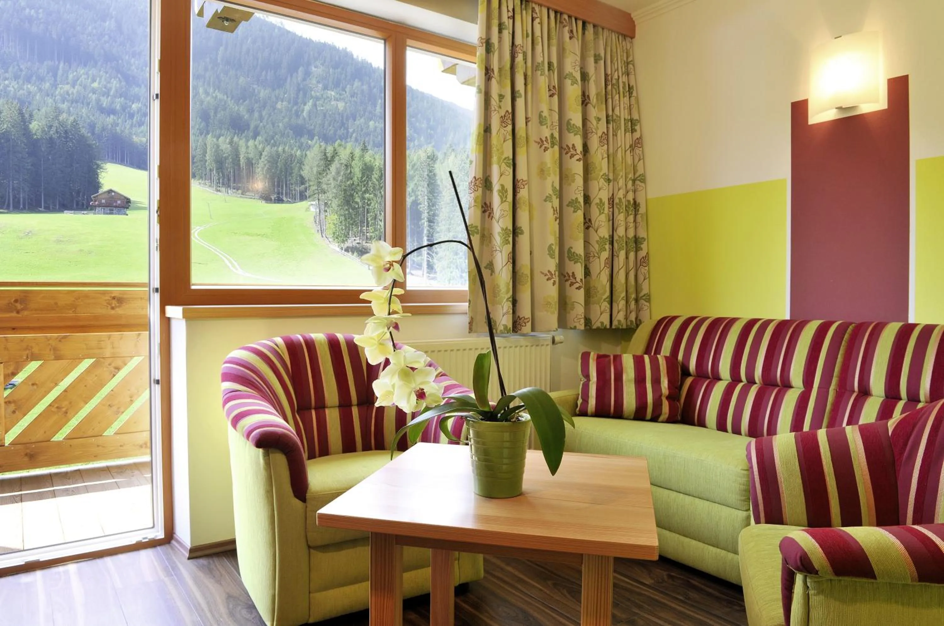 Living room in Familienhotel Moos-Alm