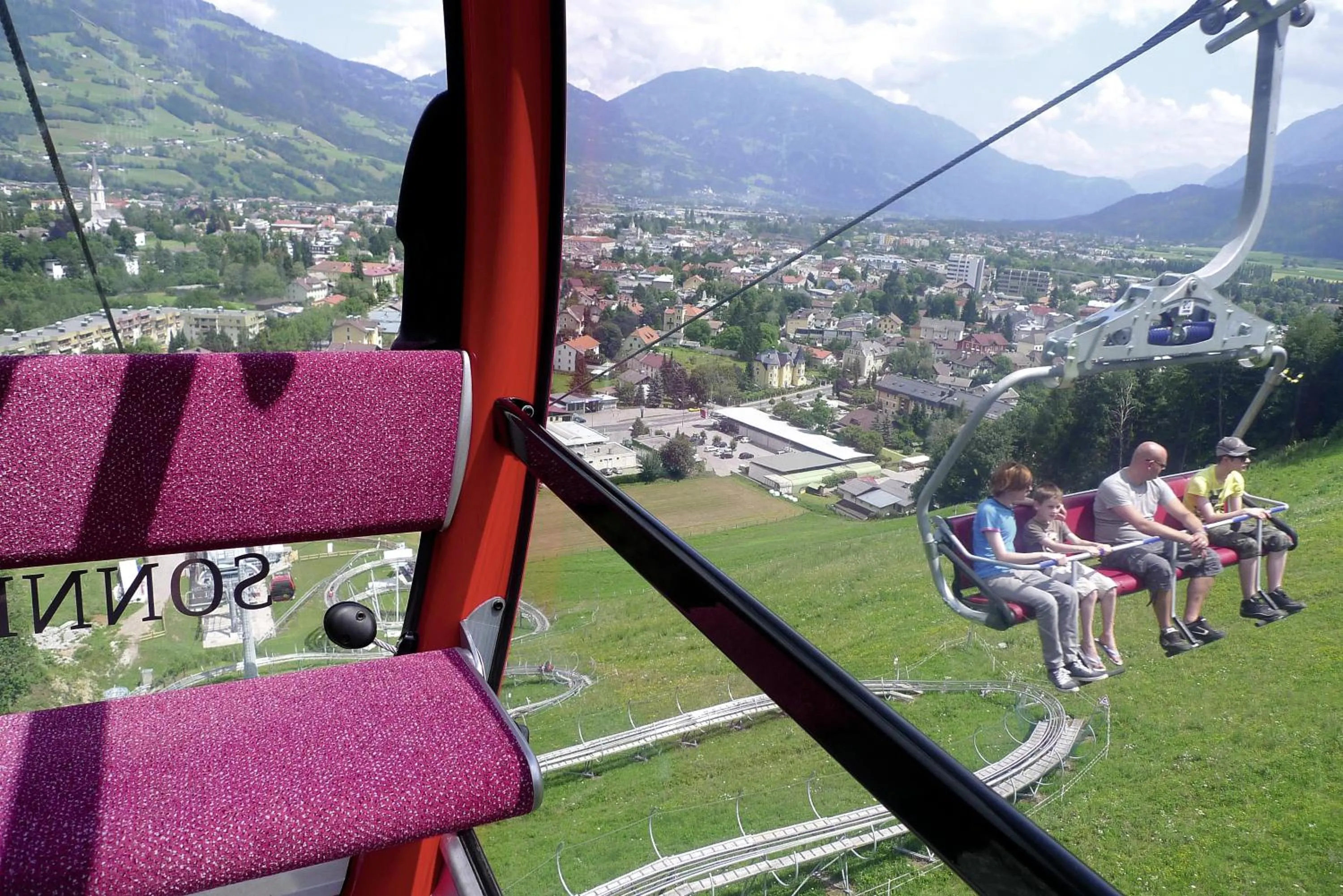 Natural landscape in Familienhotel Moos-Alm