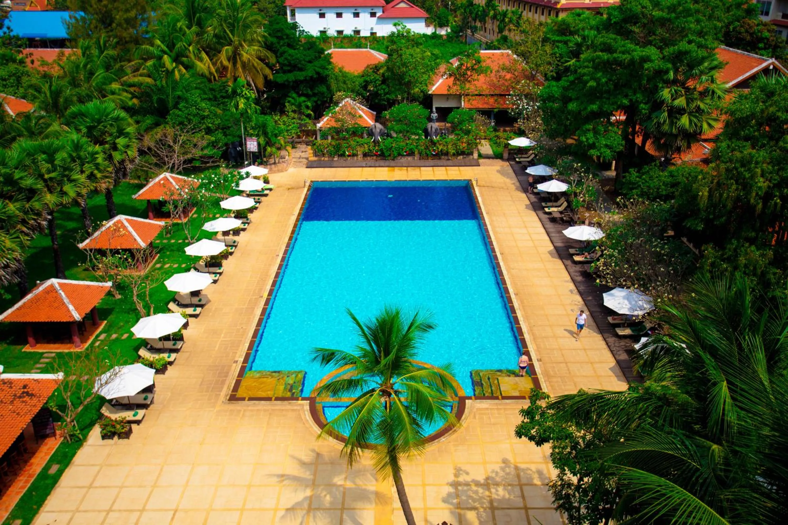Swimming pool in Royal Angkor Resort & Spa